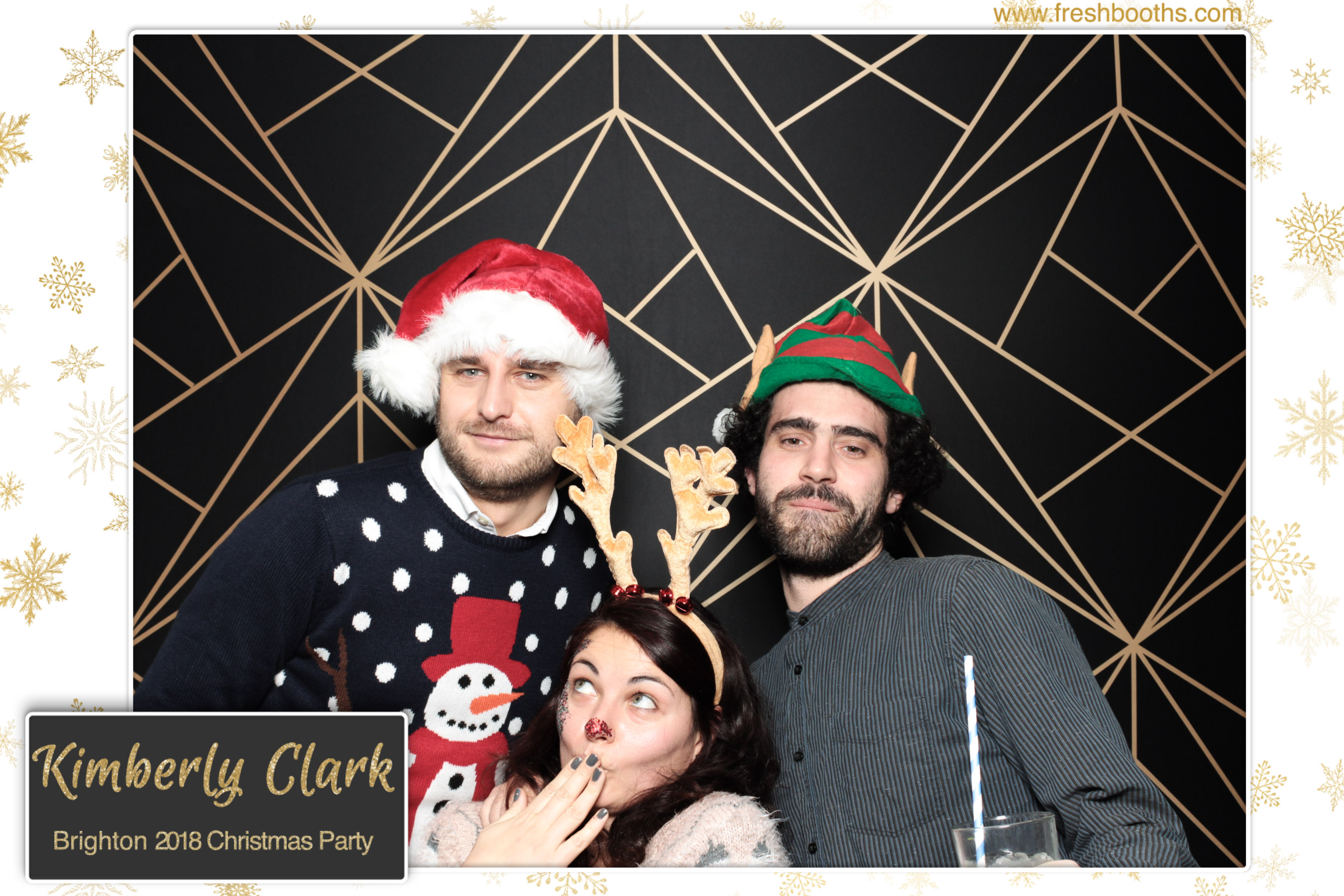 Kimberly Clark Brighton Christmas Party | View more photos from the event at gallery.freshbooths.com/u/FreshBooths/Kimberly-Clark-Brighton-Christmas-Party