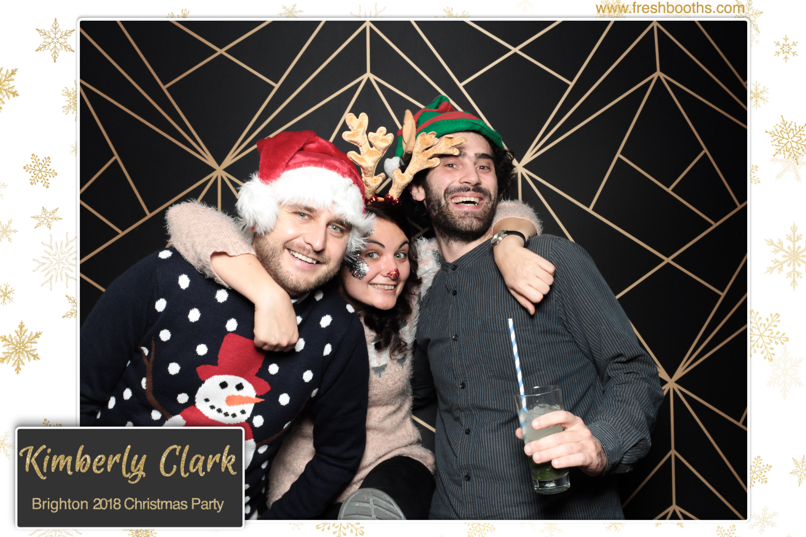 Kimberly Clark Brighton Christmas Party | View more photos from the event at gallery.freshbooths.com/u/FreshBooths/Kimberly-Clark-Brighton-Christmas-Party
