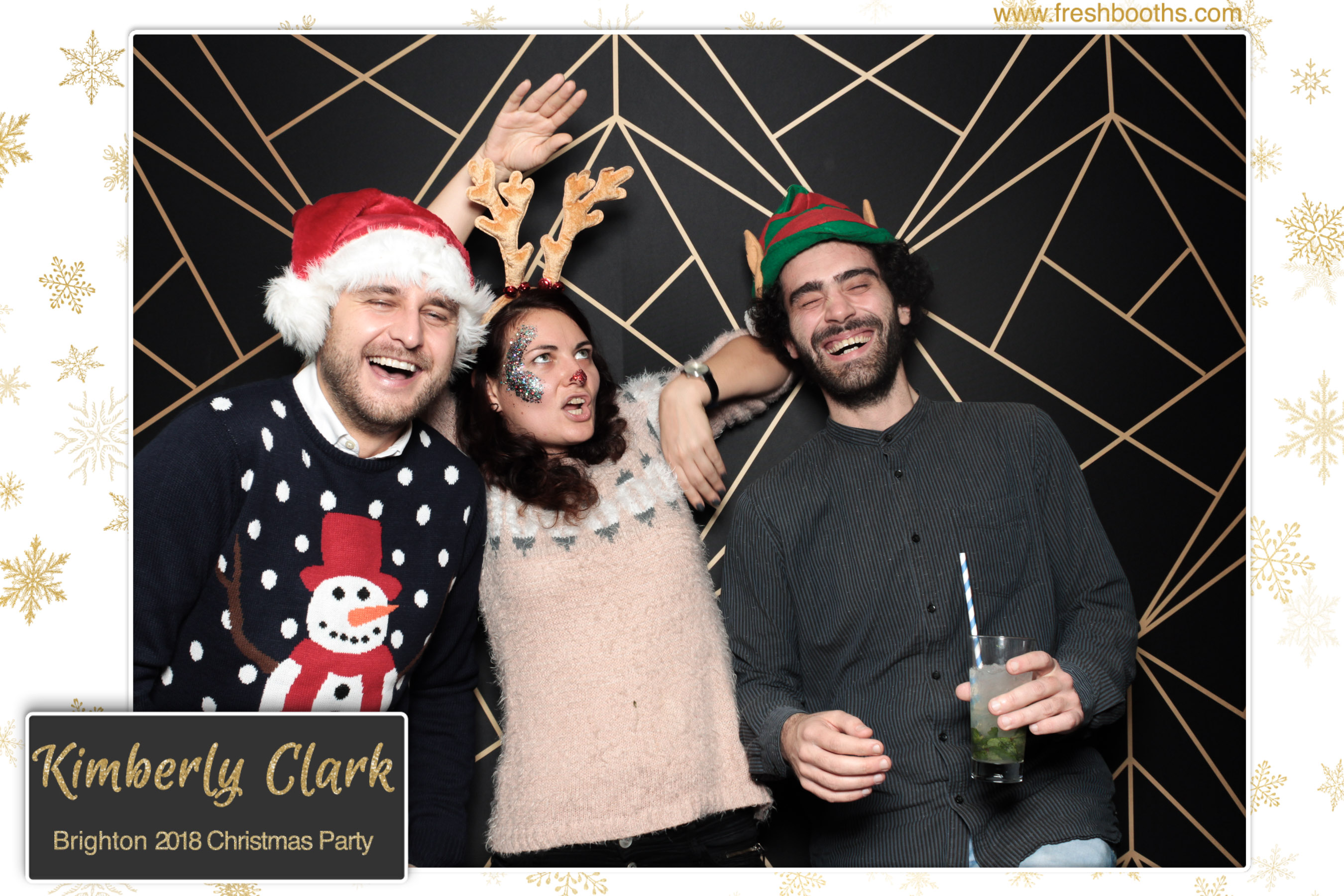 Kimberly Clark Brighton Christmas Party | View more photos from the event at gallery.freshbooths.com/u/FreshBooths/Kimberly-Clark-Brighton-Christmas-Party