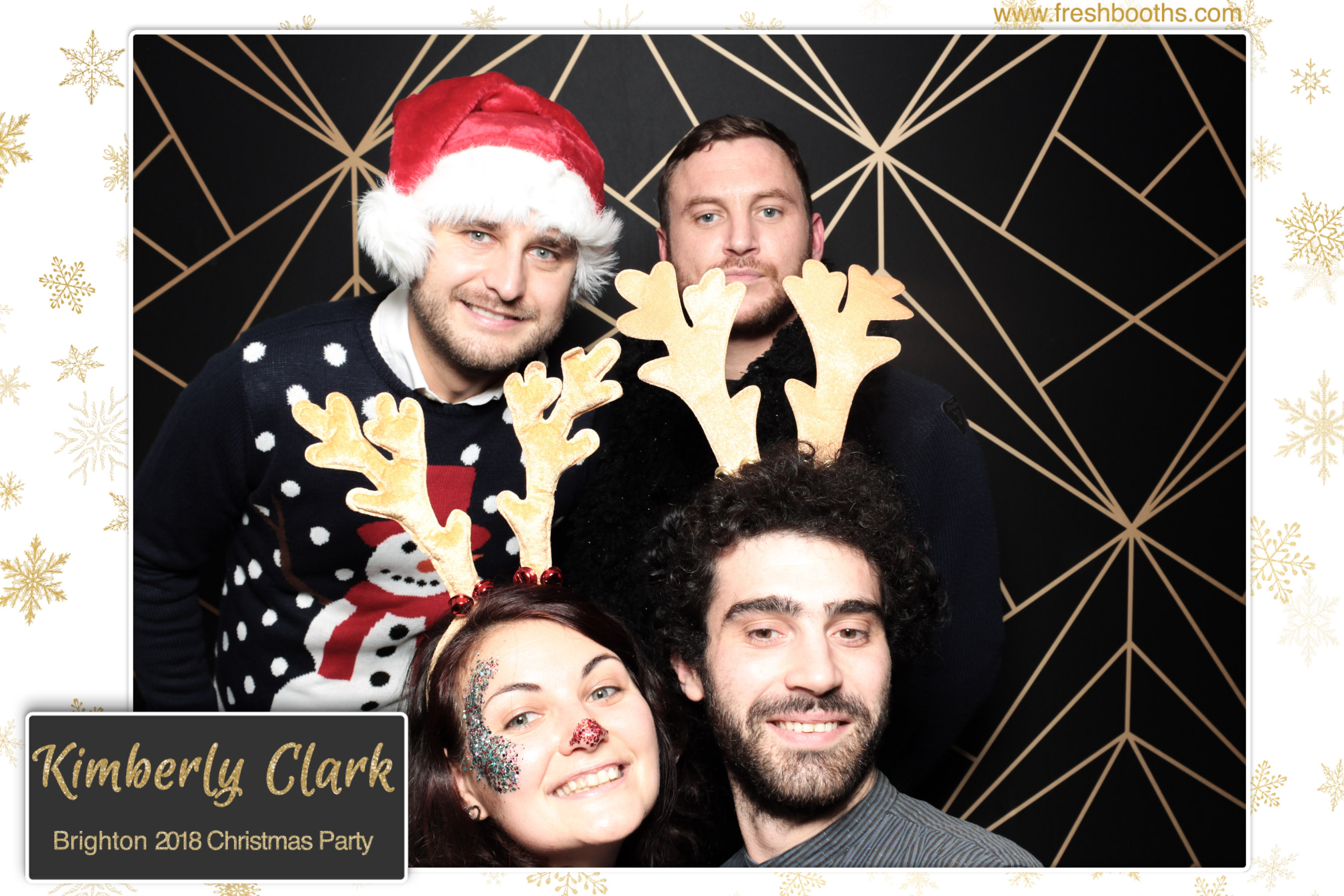 Kimberly Clark Brighton Christmas Party | View more photos from the event at gallery.freshbooths.com/u/FreshBooths/Kimberly-Clark-Brighton-Christmas-Party