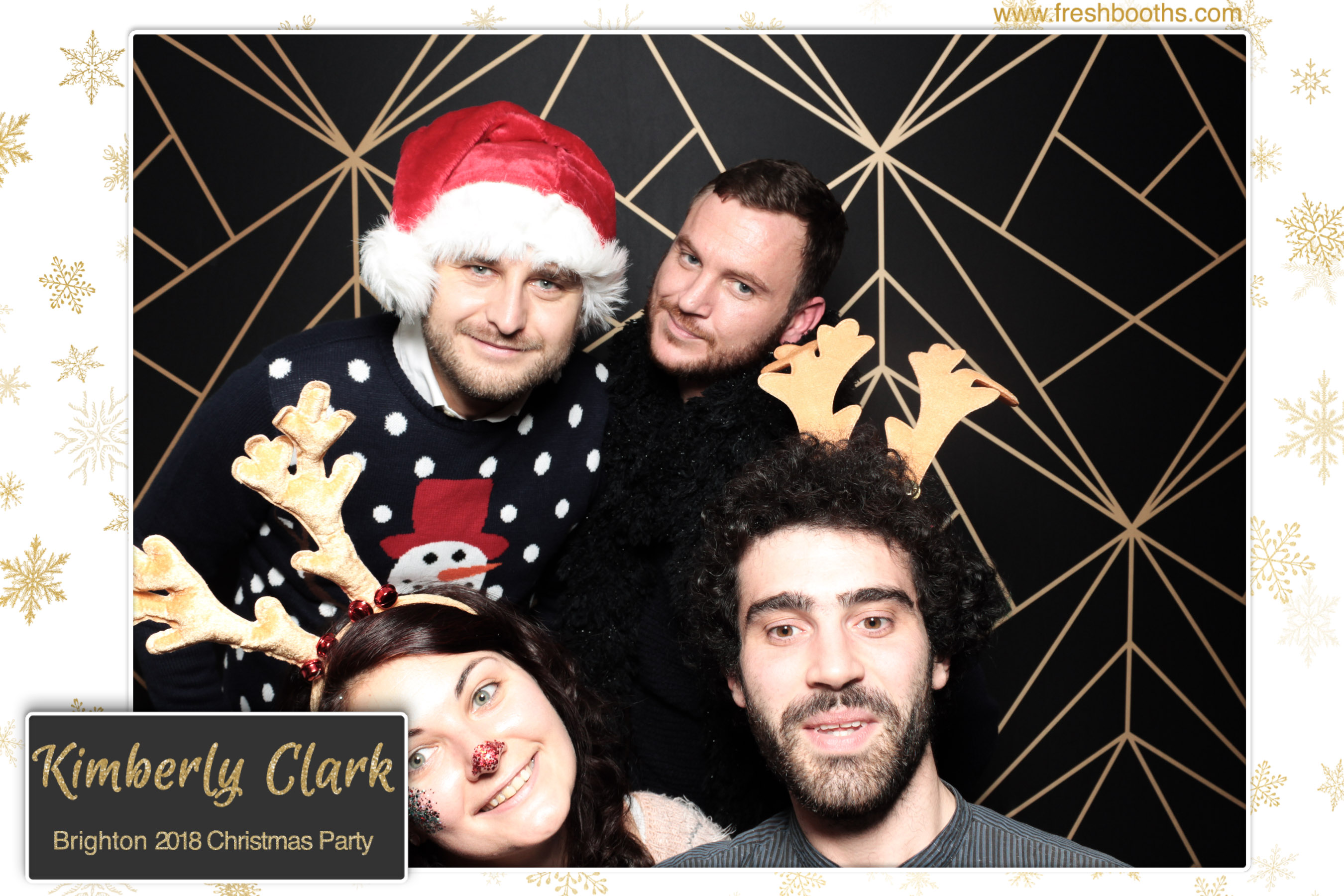 Kimberly Clark Brighton Christmas Party | View more photos from the event at gallery.freshbooths.com/u/FreshBooths/Kimberly-Clark-Brighton-Christmas-Party