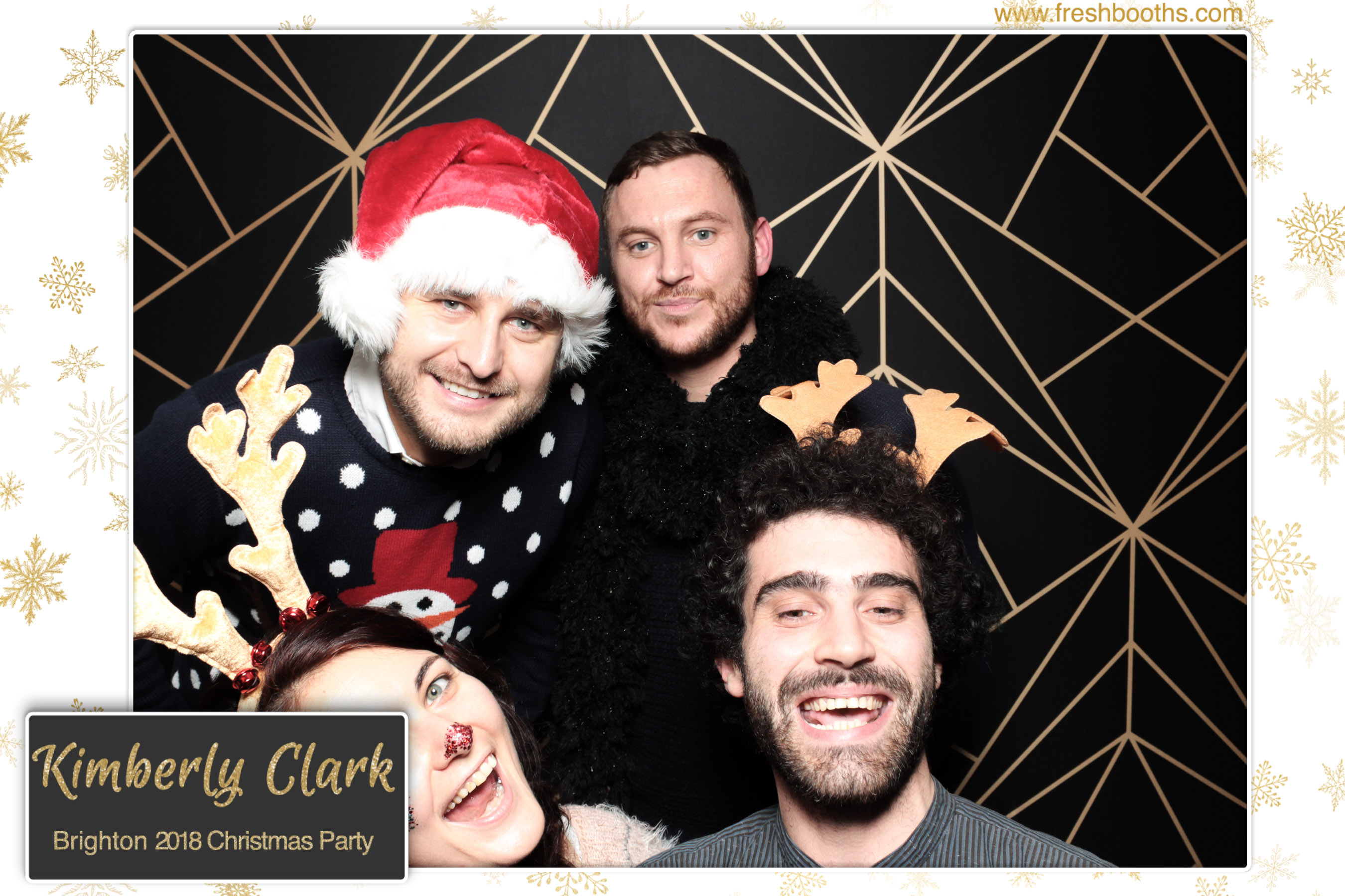 Kimberly Clark Brighton Christmas Party | View more photos from the event at gallery.freshbooths.com/u/FreshBooths/Kimberly-Clark-Brighton-Christmas-Party