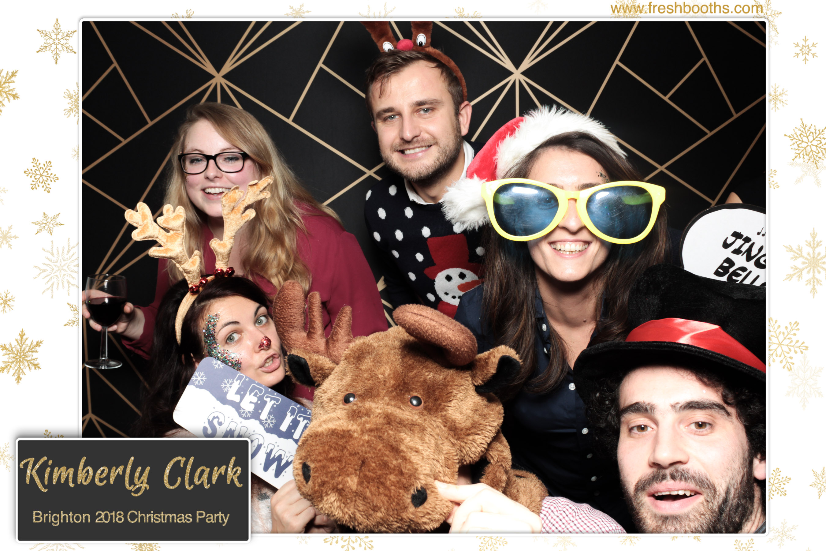 Kimberly Clark Brighton Christmas Party | View more photos from the event at gallery.freshbooths.com/u/FreshBooths/Kimberly-Clark-Brighton-Christmas-Party