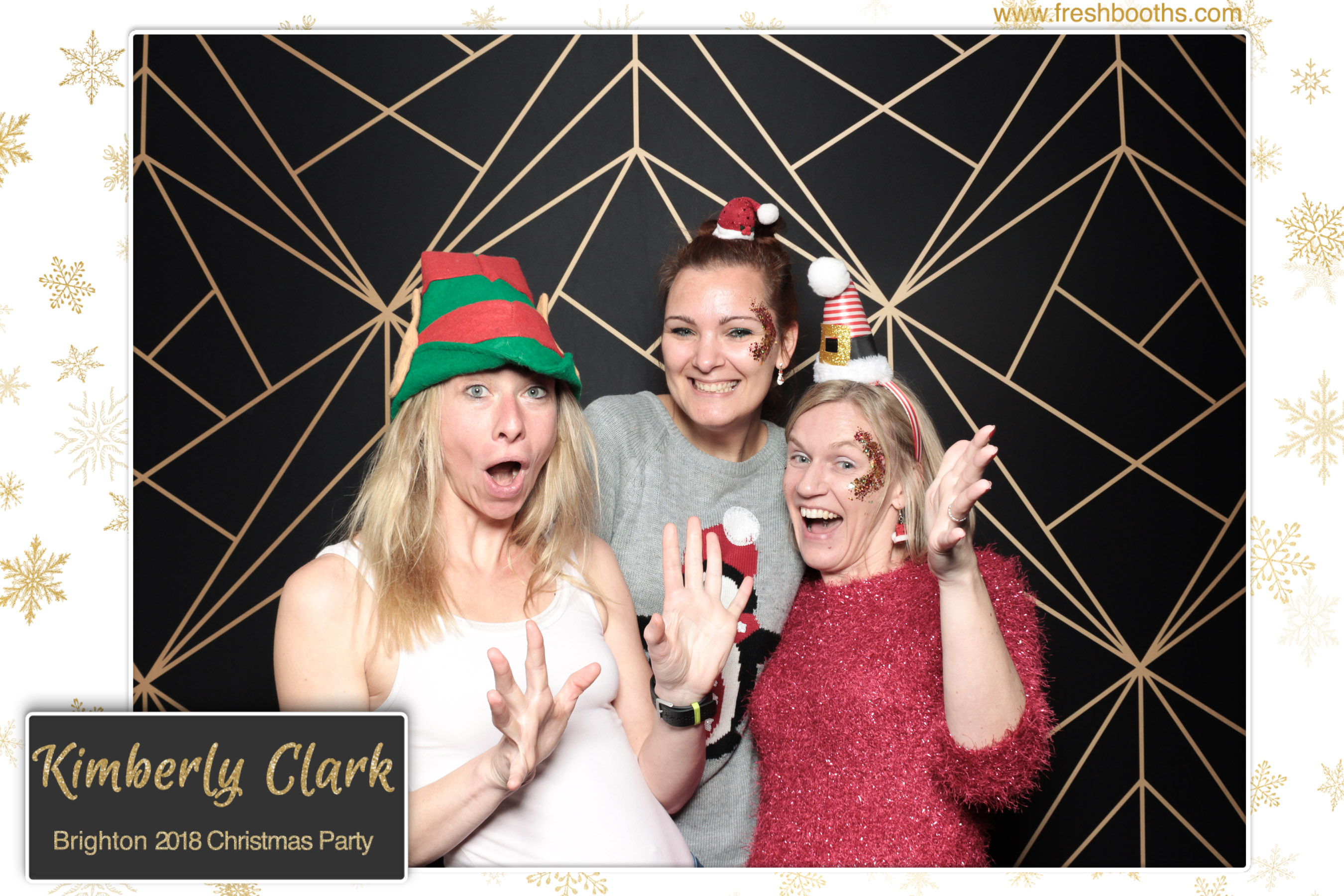 Kimberly Clark Brighton Christmas Party | View more photos from the event at gallery.freshbooths.com/u/FreshBooths/Kimberly-Clark-Brighton-Christmas-Party