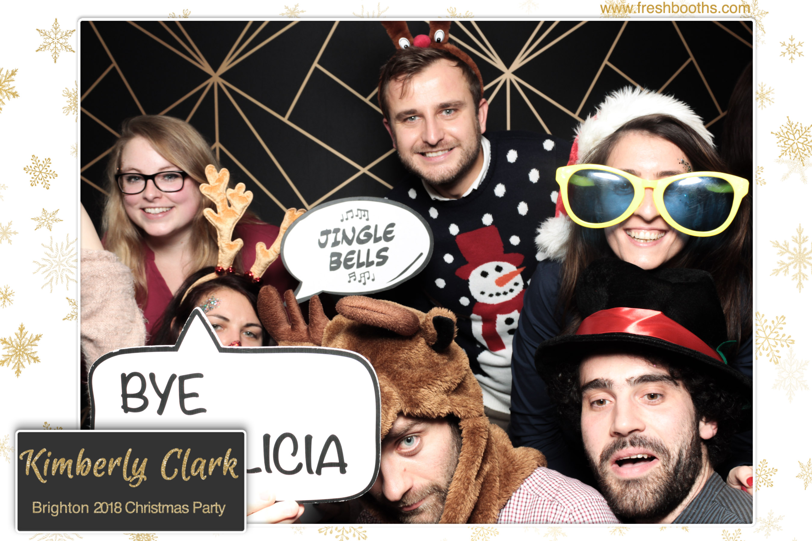 Kimberly Clark Brighton Christmas Party | View more photos from the event at gallery.freshbooths.com/u/FreshBooths/Kimberly-Clark-Brighton-Christmas-Party