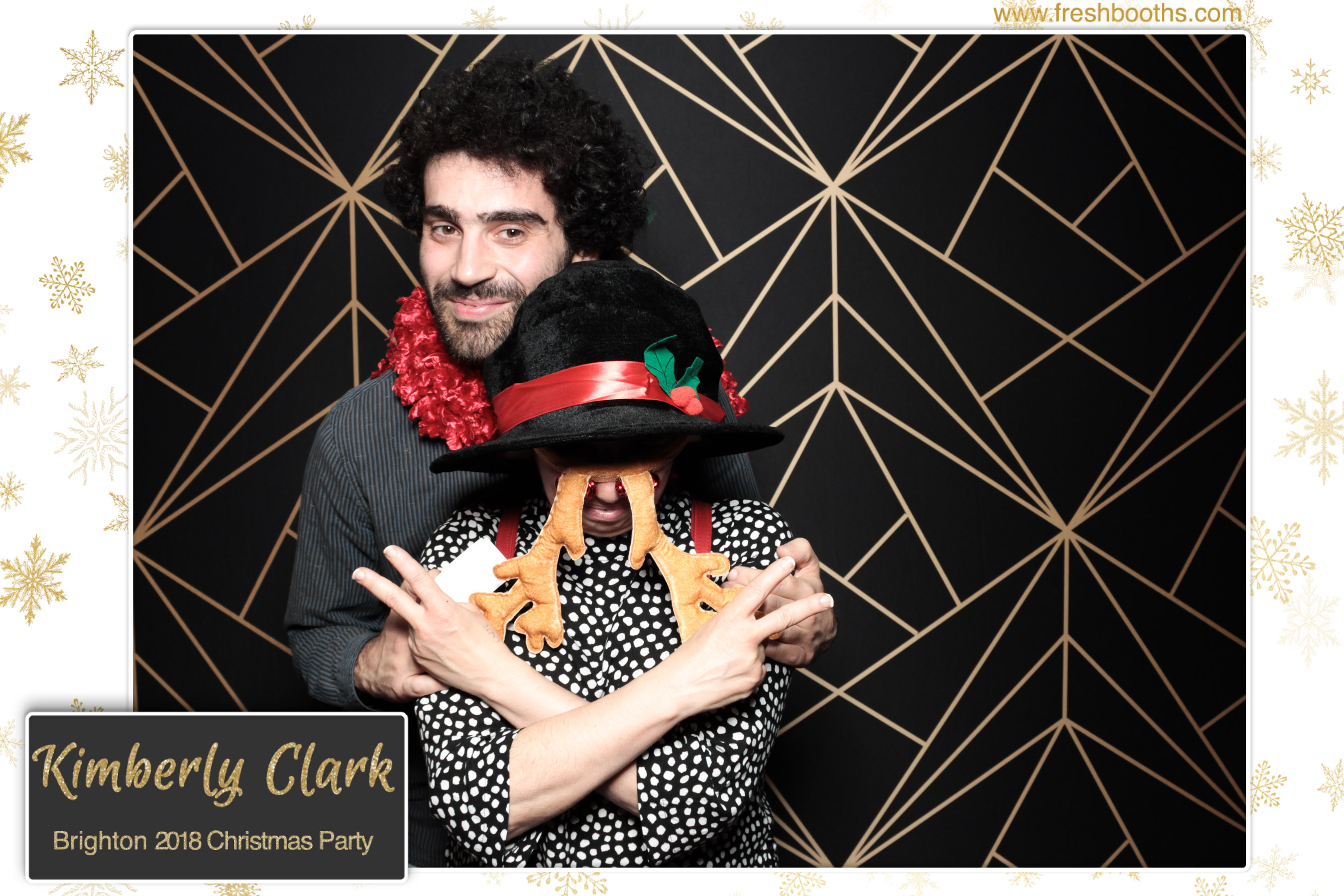 Kimberly Clark Brighton Christmas Party | View more photos from the event at gallery.freshbooths.com/u/FreshBooths/Kimberly-Clark-Brighton-Christmas-Party