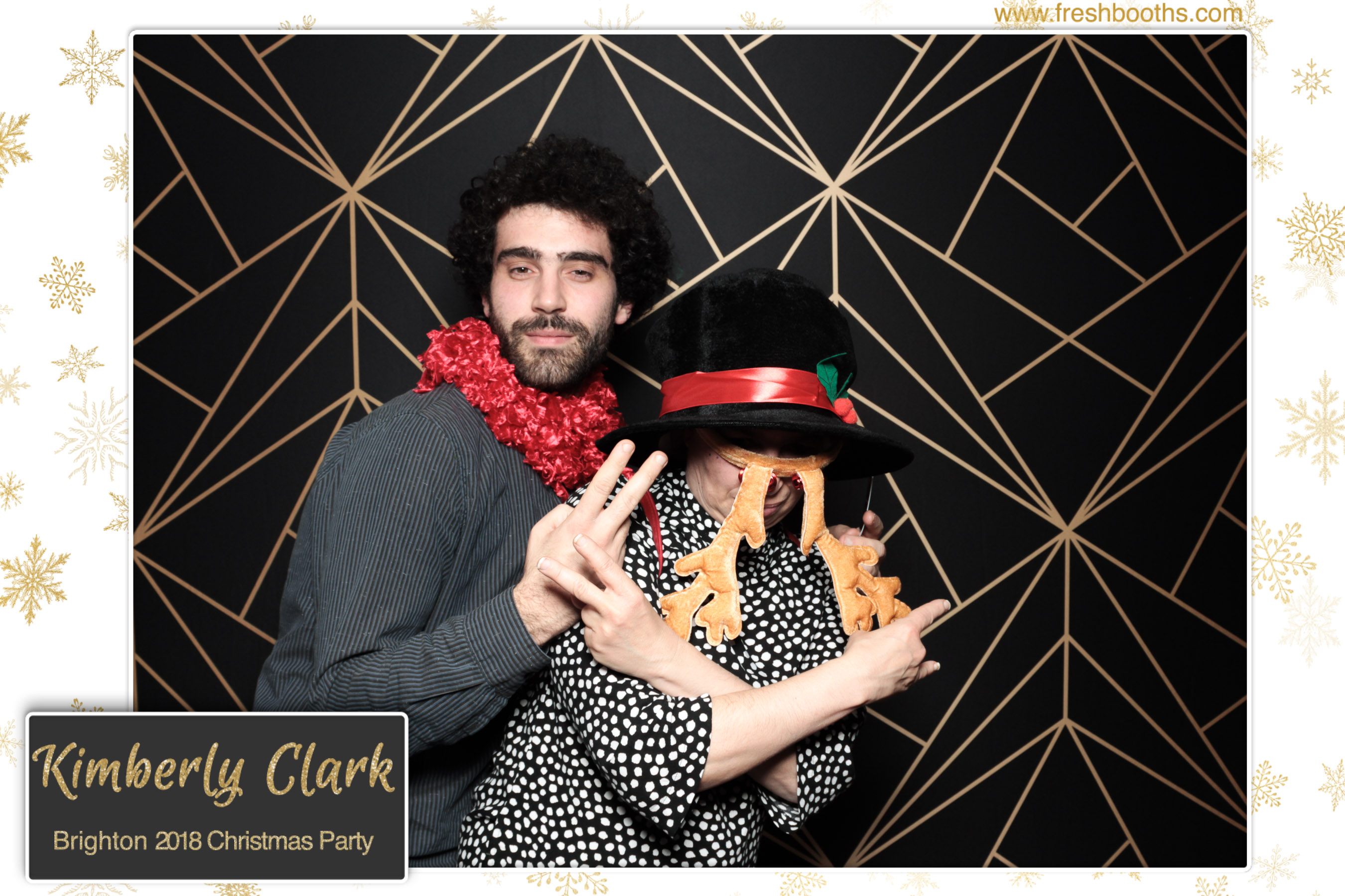 Kimberly Clark Brighton Christmas Party | View more photos from the event at gallery.freshbooths.com/u/FreshBooths/Kimberly-Clark-Brighton-Christmas-Party