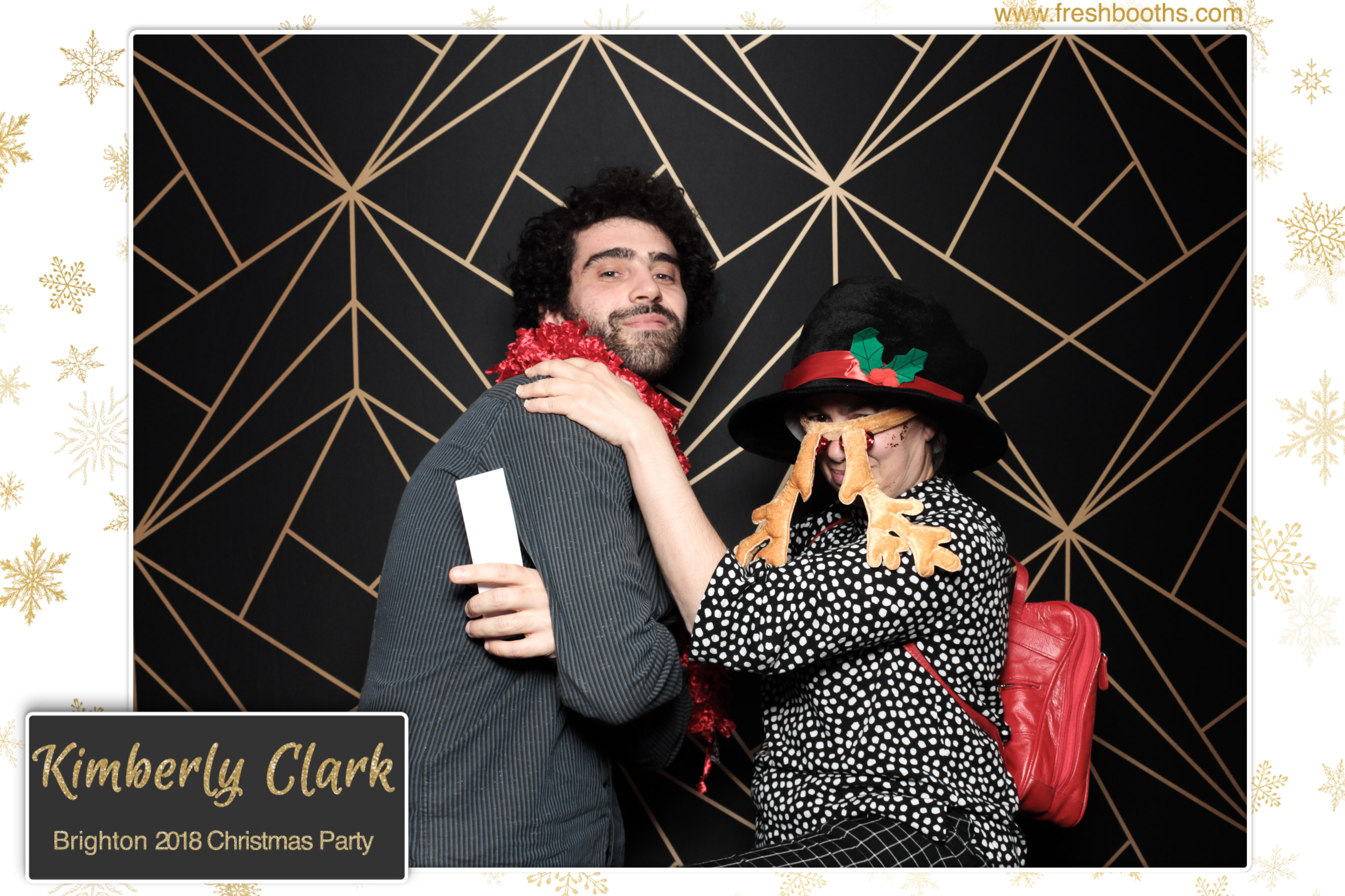 Kimberly Clark Brighton Christmas Party | View more photos from the event at gallery.freshbooths.com/u/FreshBooths/Kimberly-Clark-Brighton-Christmas-Party
