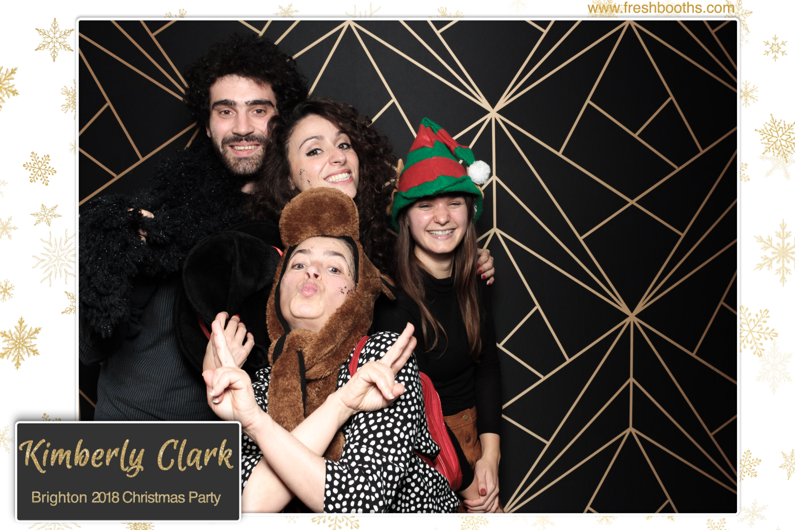 Kimberly Clark Brighton Christmas Party | View more photos from the event at gallery.freshbooths.com/u/FreshBooths/Kimberly-Clark-Brighton-Christmas-Party