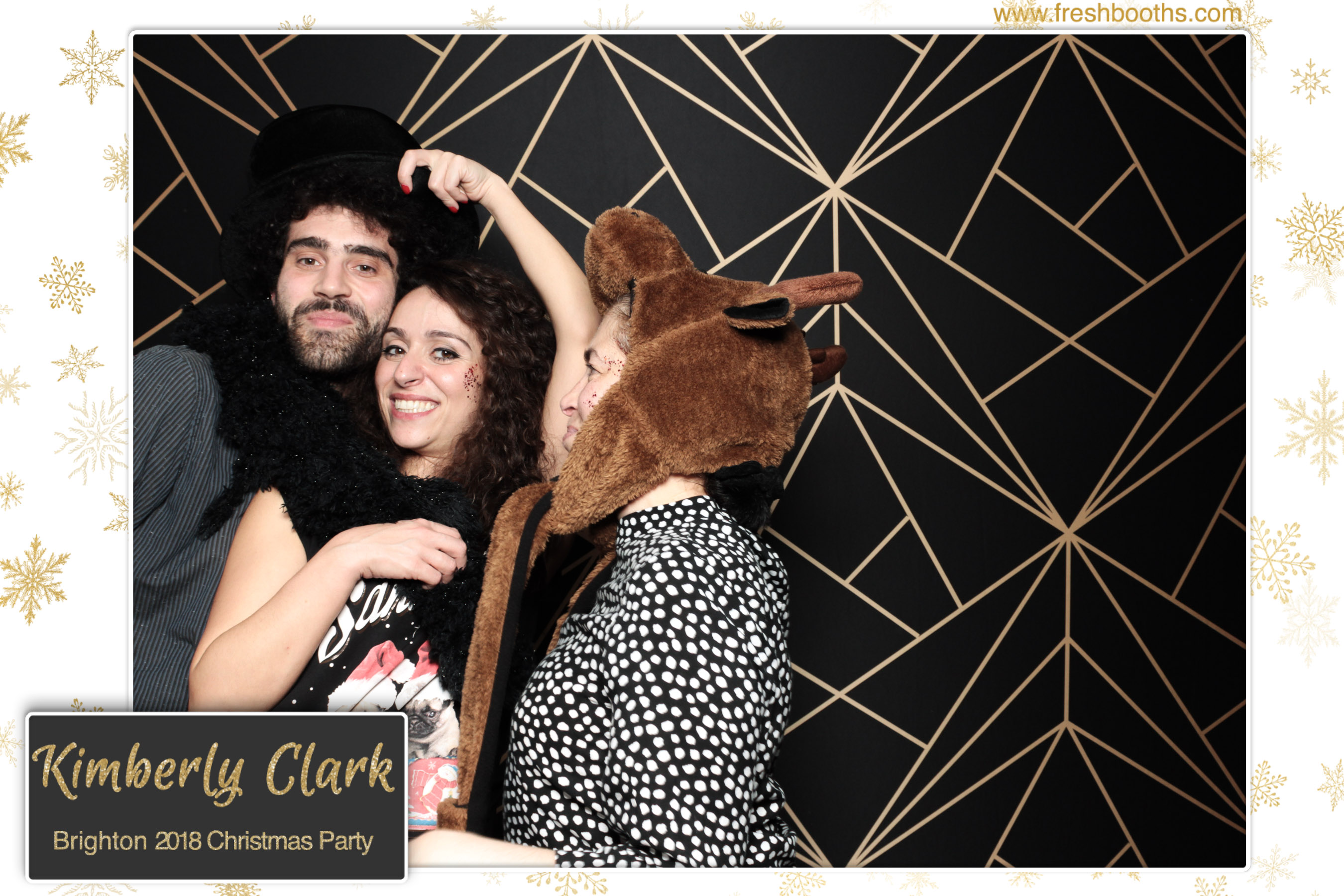 Kimberly Clark Brighton Christmas Party | View more photos from the event at gallery.freshbooths.com/u/FreshBooths/Kimberly-Clark-Brighton-Christmas-Party