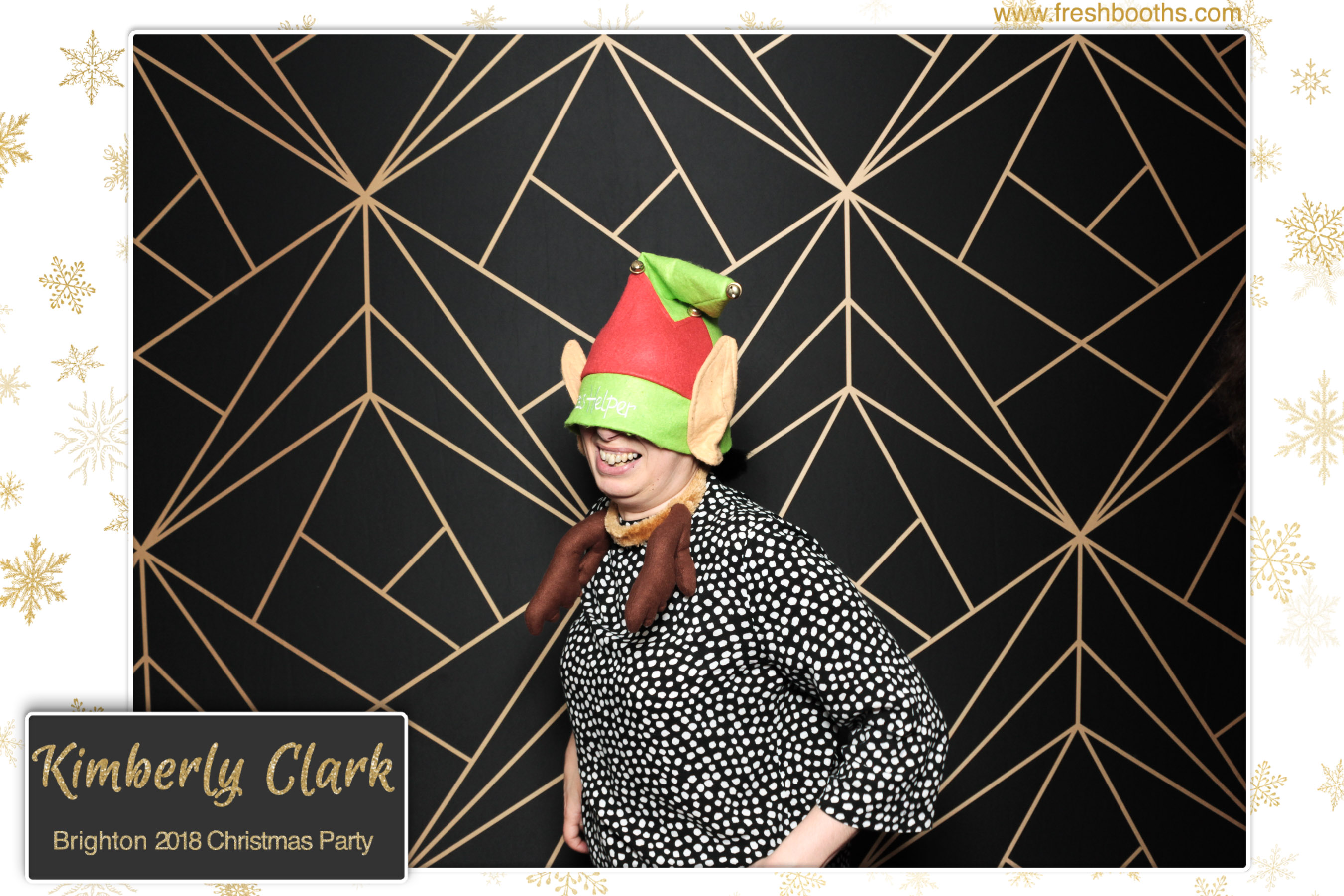 Kimberly Clark Brighton Christmas Party | View more photos from the event at gallery.freshbooths.com/u/FreshBooths/Kimberly-Clark-Brighton-Christmas-Party