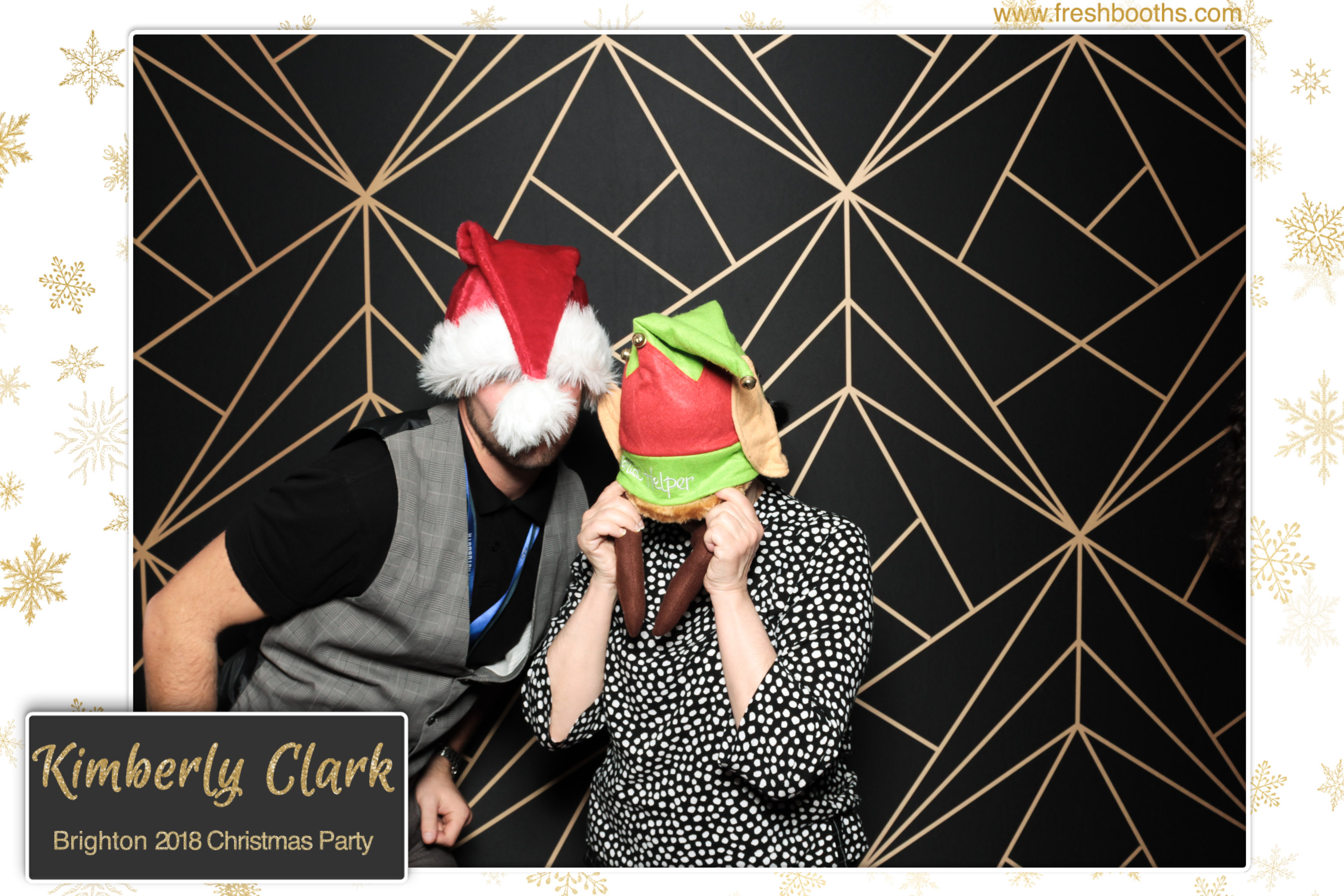 Kimberly Clark Brighton Christmas Party | View more photos from the event at gallery.freshbooths.com/u/FreshBooths/Kimberly-Clark-Brighton-Christmas-Party