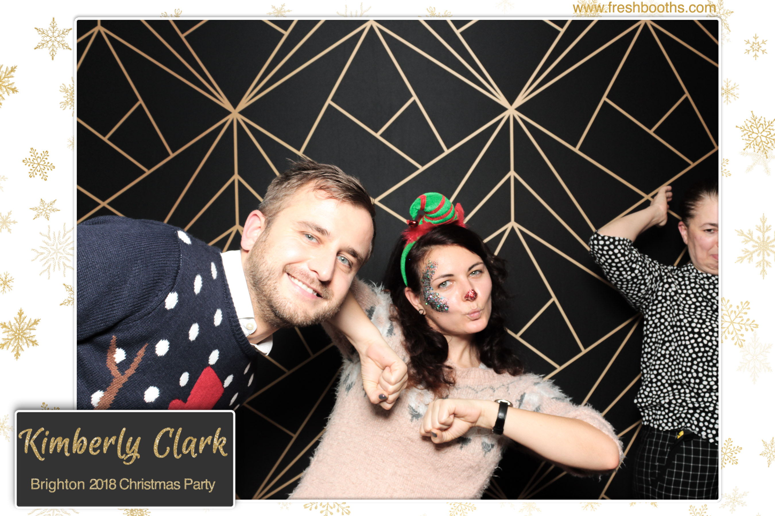 Kimberly Clark Brighton Christmas Party | View more photos from the event at gallery.freshbooths.com/u/FreshBooths/Kimberly-Clark-Brighton-Christmas-Party