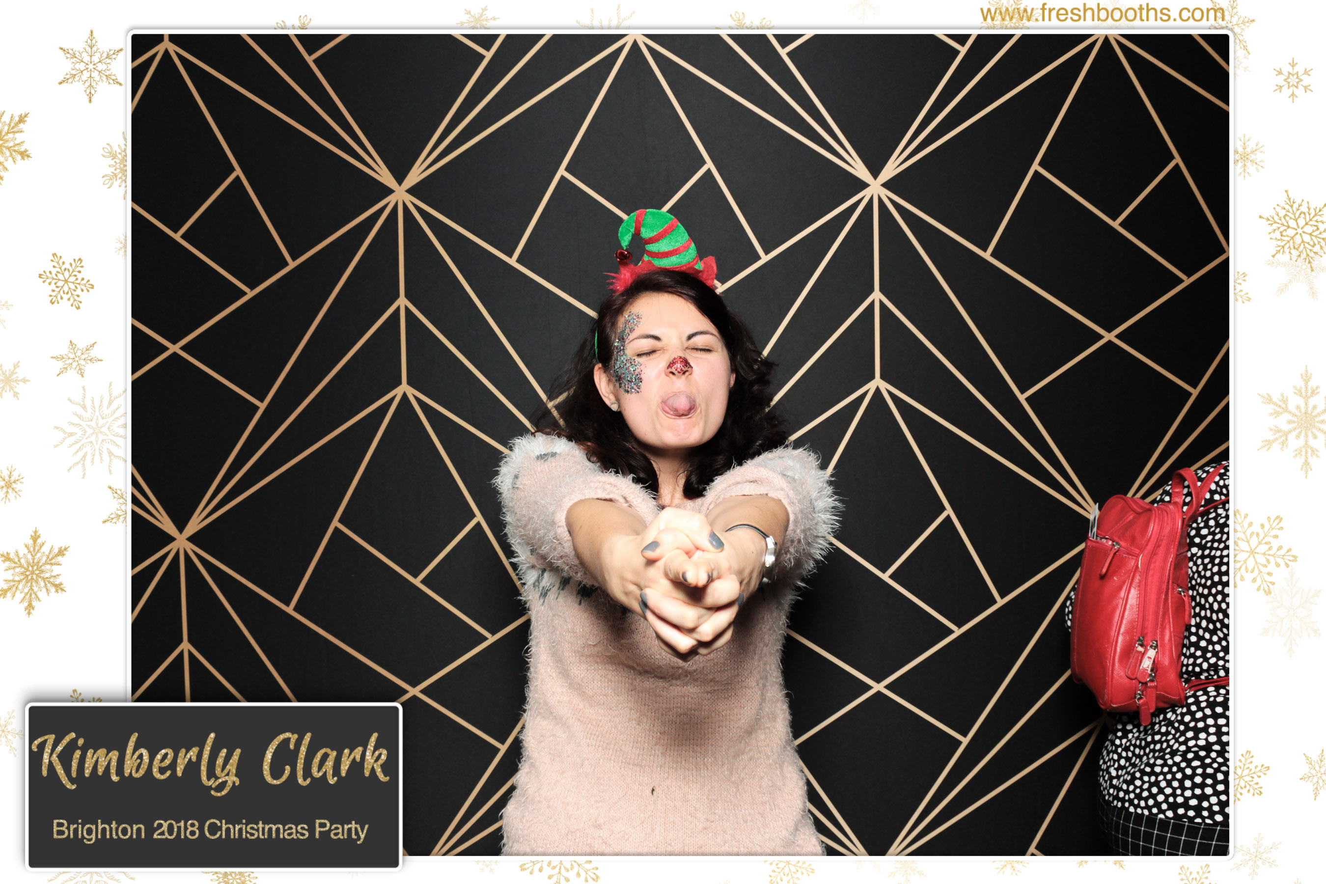 Kimberly Clark Brighton Christmas Party | View more photos from the event at gallery.freshbooths.com/u/FreshBooths/Kimberly-Clark-Brighton-Christmas-Party