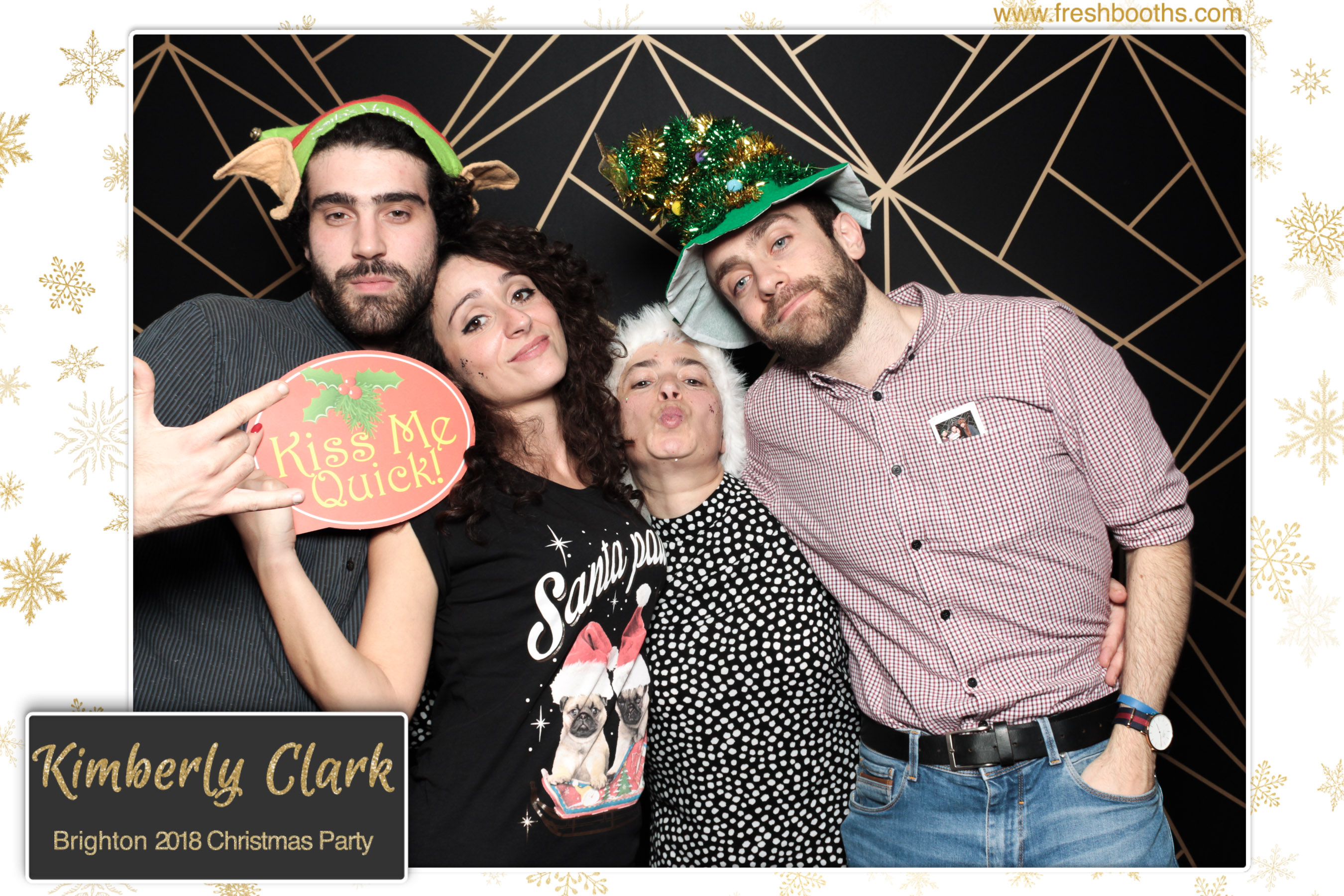 Kimberly Clark Brighton Christmas Party | View more photos from the event at gallery.freshbooths.com/u/FreshBooths/Kimberly-Clark-Brighton-Christmas-Party