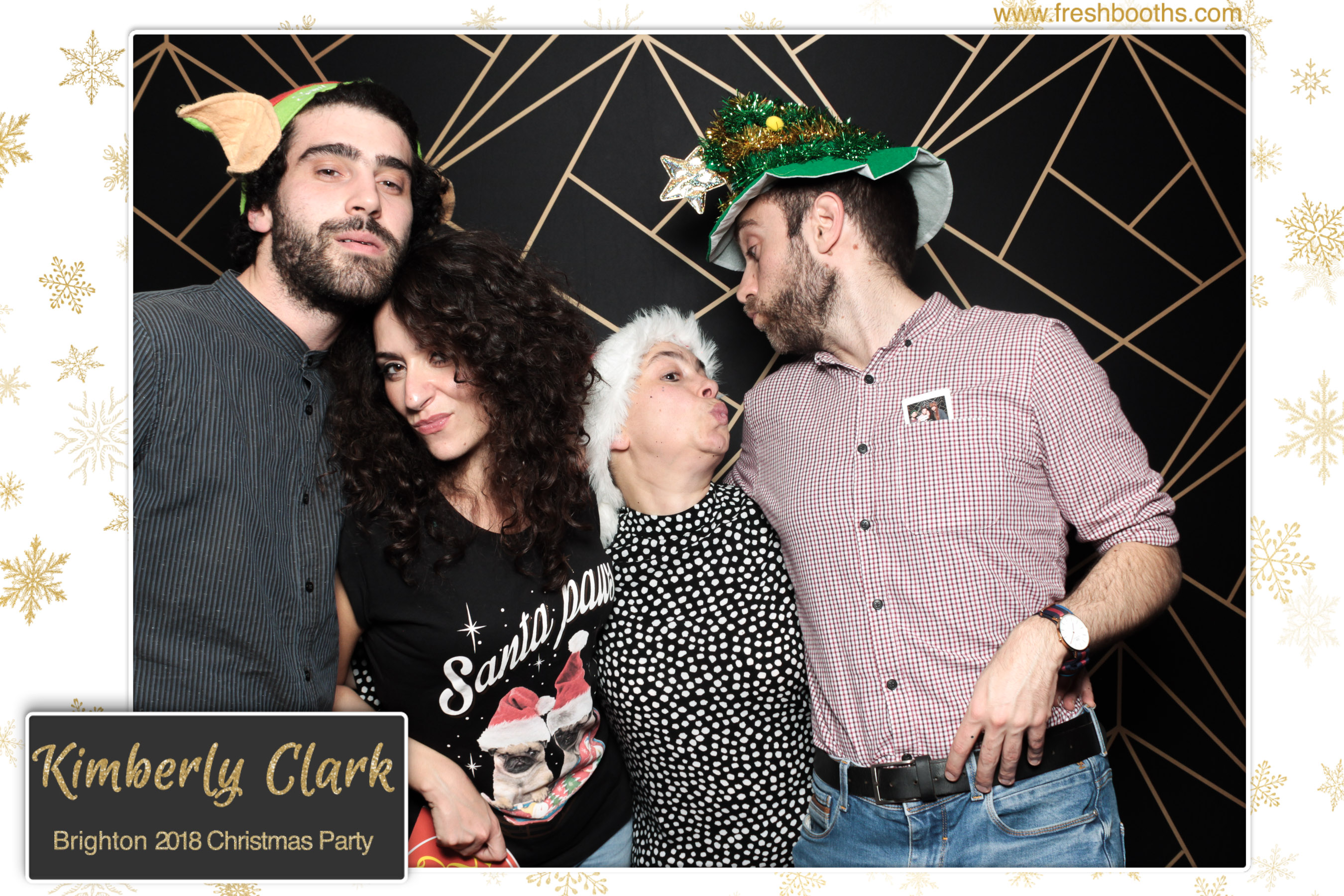 Kimberly Clark Brighton Christmas Party | View more photos from the event at gallery.freshbooths.com/u/FreshBooths/Kimberly-Clark-Brighton-Christmas-Party