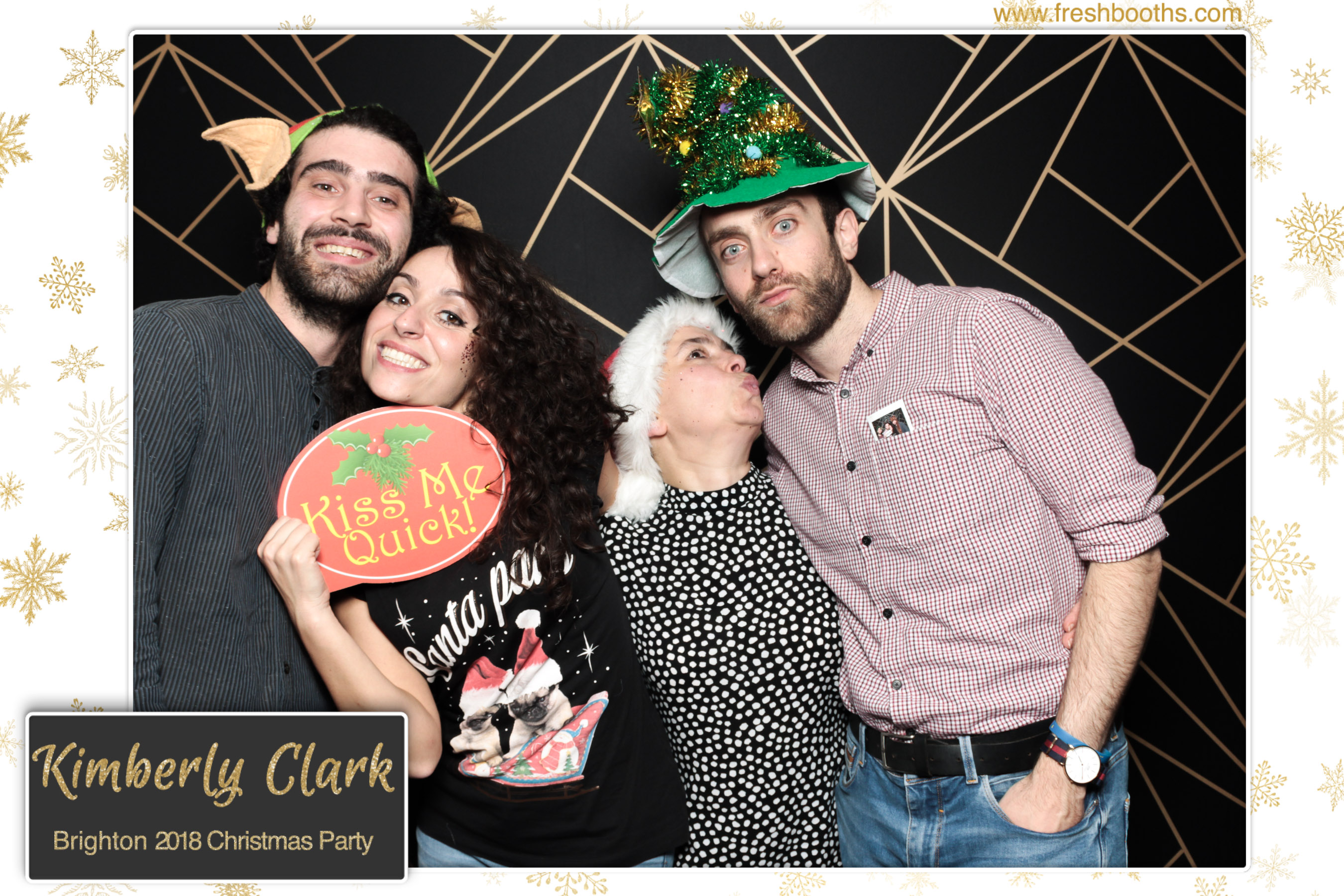 Kimberly Clark Brighton Christmas Party | View more photos from the event at gallery.freshbooths.com/u/FreshBooths/Kimberly-Clark-Brighton-Christmas-Party