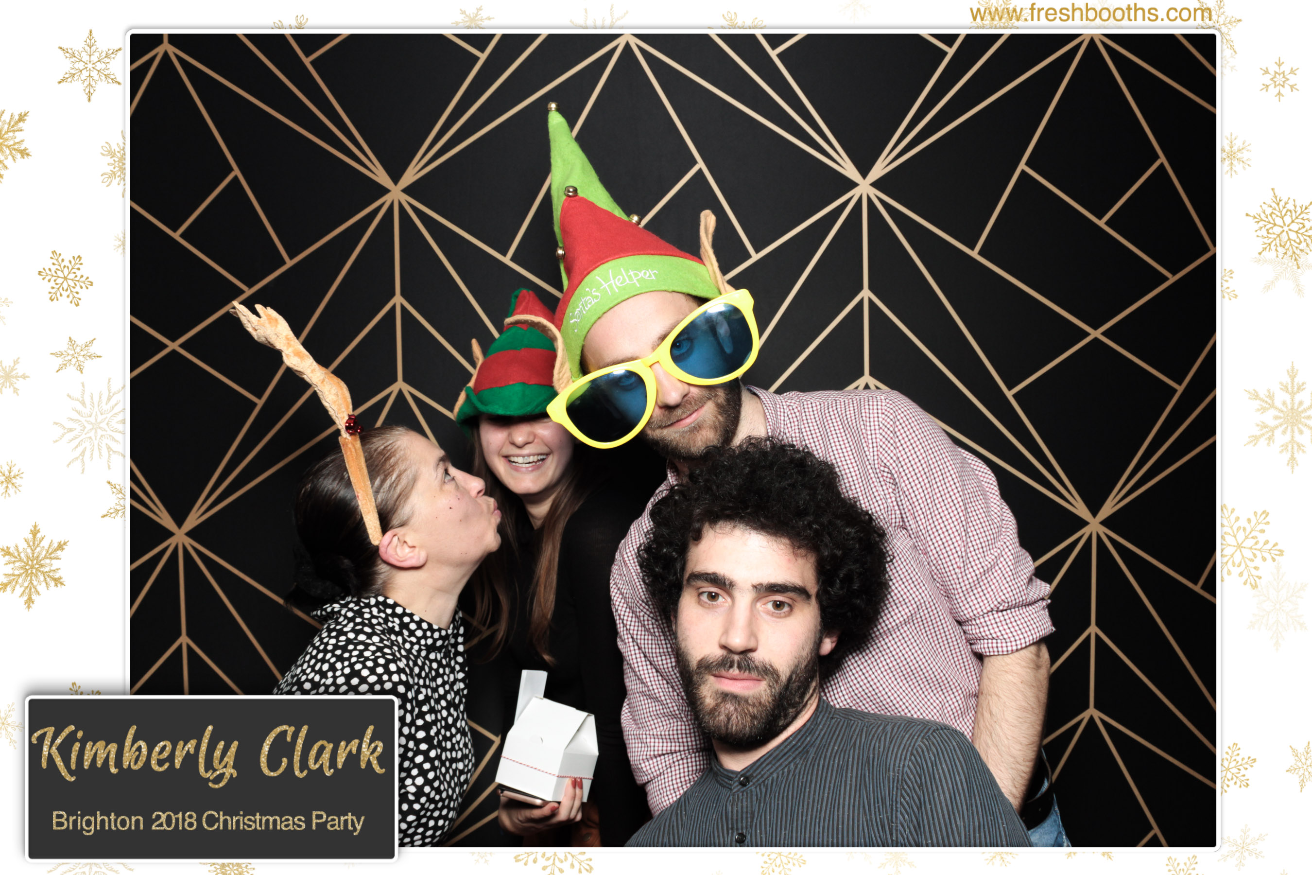 Kimberly Clark Brighton Christmas Party | View more photos from the event at gallery.freshbooths.com/u/FreshBooths/Kimberly-Clark-Brighton-Christmas-Party