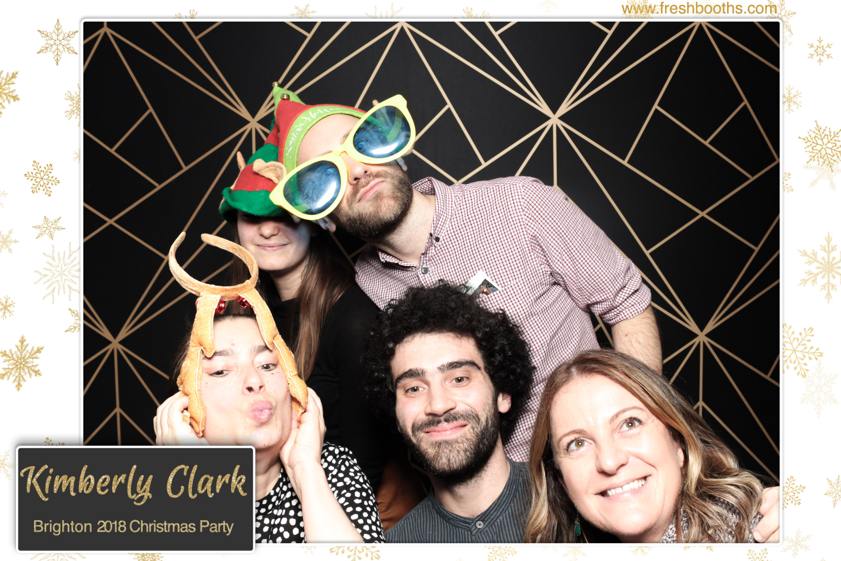 Kimberly Clark Brighton Christmas Party | View more photos from the event at gallery.freshbooths.com/u/FreshBooths/Kimberly-Clark-Brighton-Christmas-Party