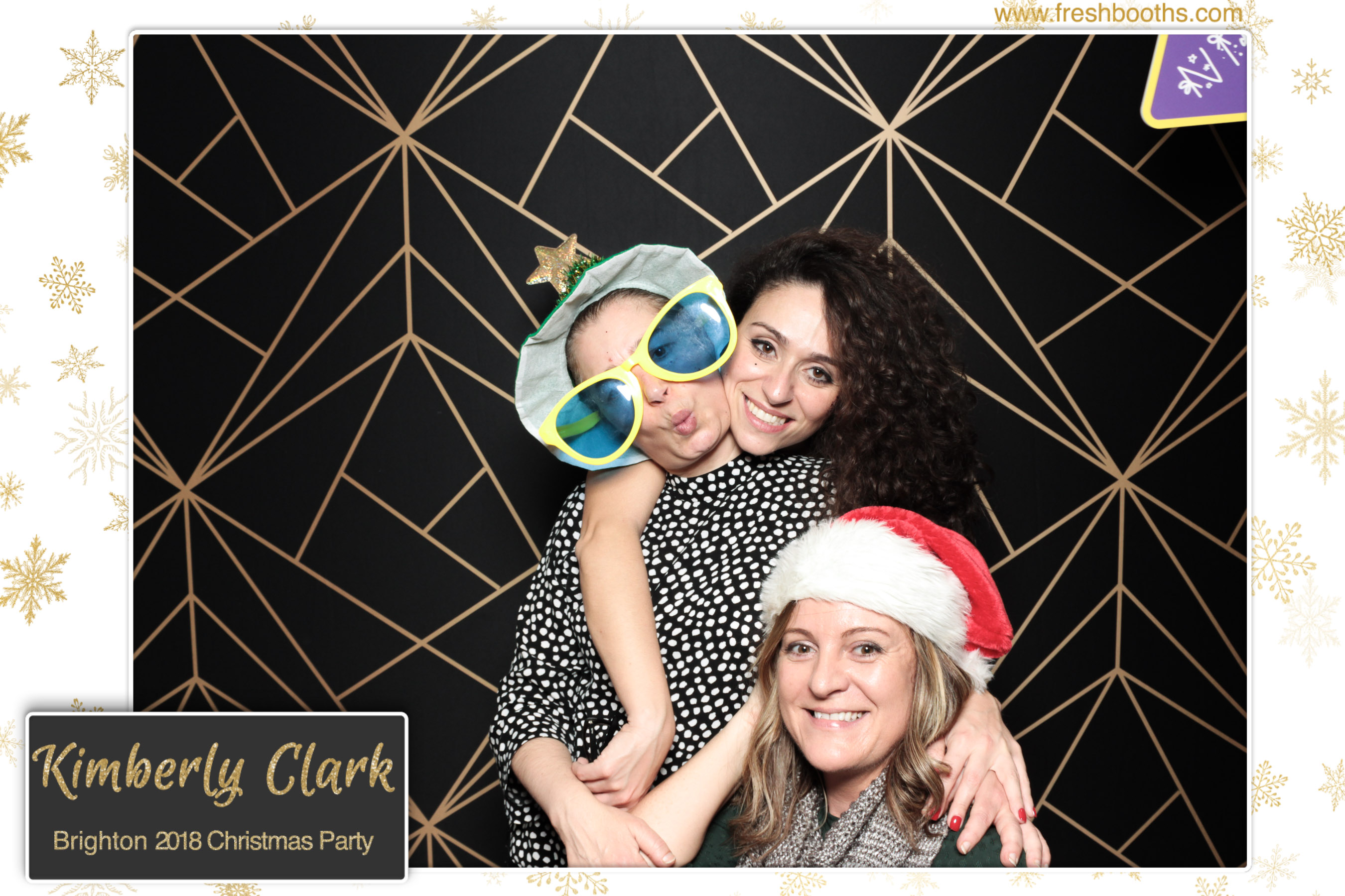 Kimberly Clark Brighton Christmas Party | View more photos from the event at gallery.freshbooths.com/u/FreshBooths/Kimberly-Clark-Brighton-Christmas-Party