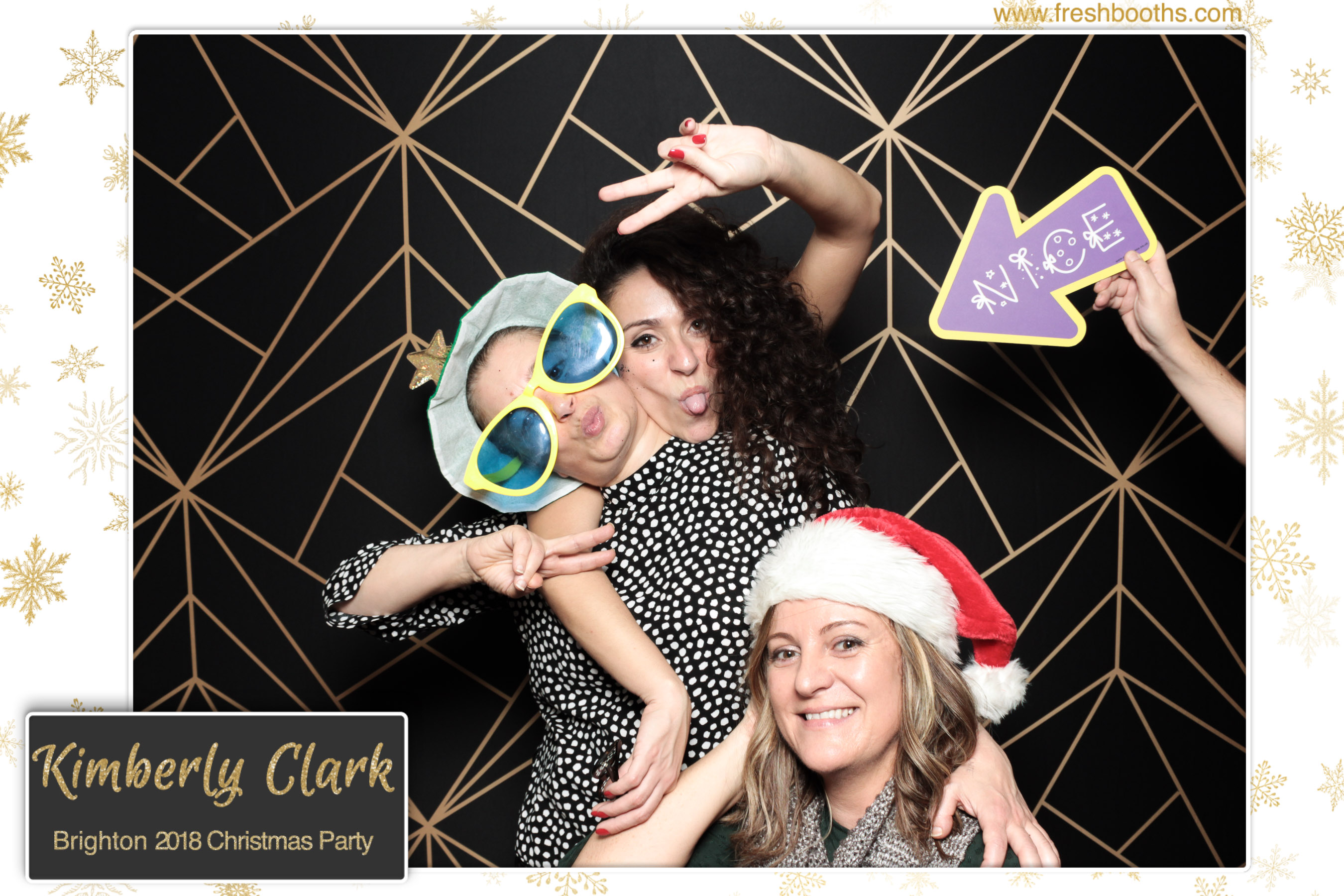 Kimberly Clark Brighton Christmas Party | View more photos from the event at gallery.freshbooths.com/u/FreshBooths/Kimberly-Clark-Brighton-Christmas-Party