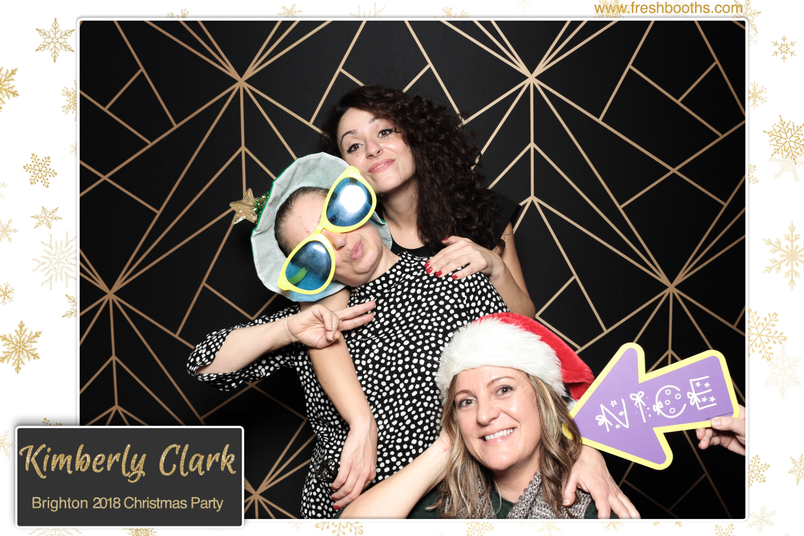 Kimberly Clark Brighton Christmas Party | View more photos from the event at gallery.freshbooths.com/u/FreshBooths/Kimberly-Clark-Brighton-Christmas-Party