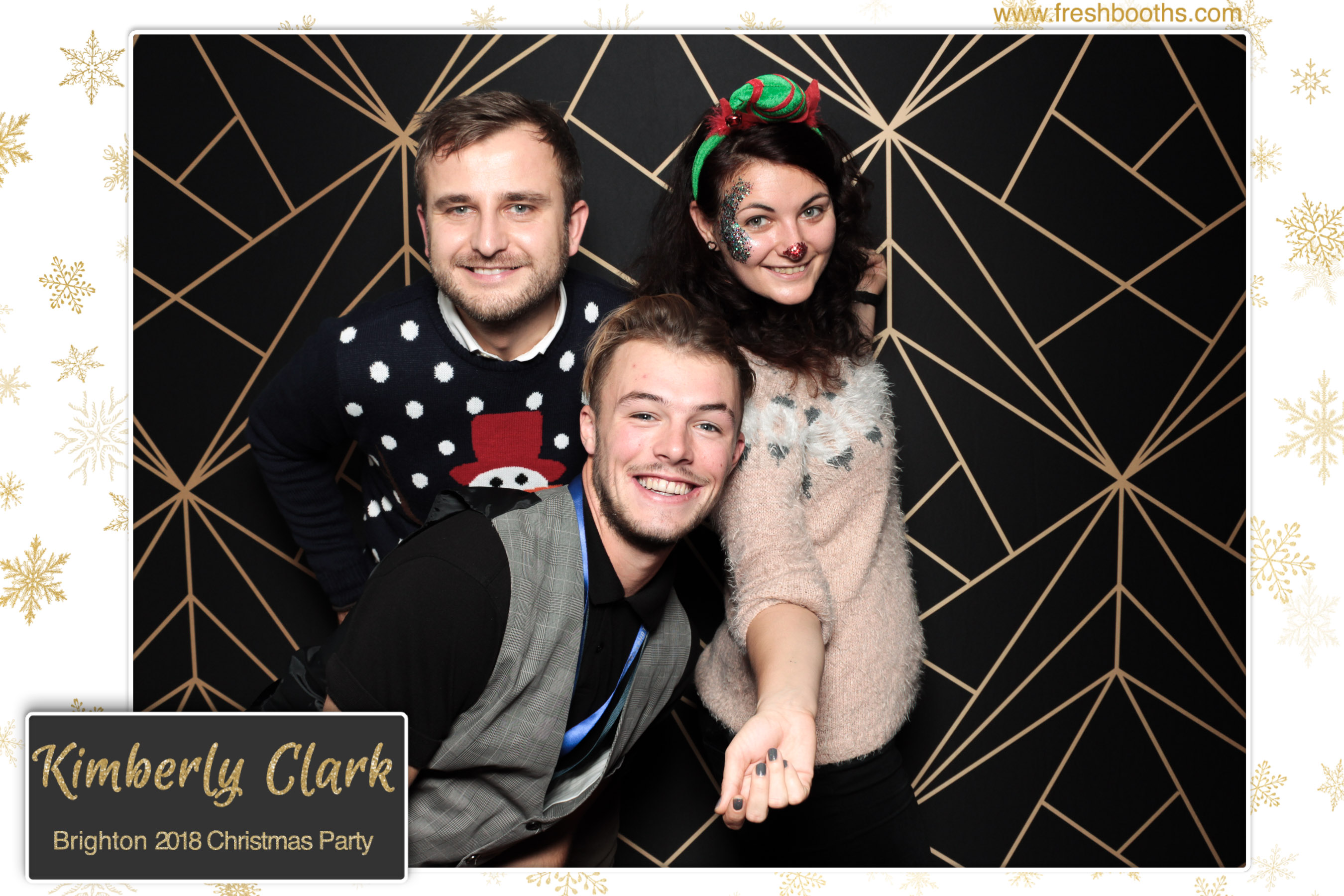 Kimberly Clark Brighton Christmas Party | View more photos from the event at gallery.freshbooths.com/u/FreshBooths/Kimberly-Clark-Brighton-Christmas-Party