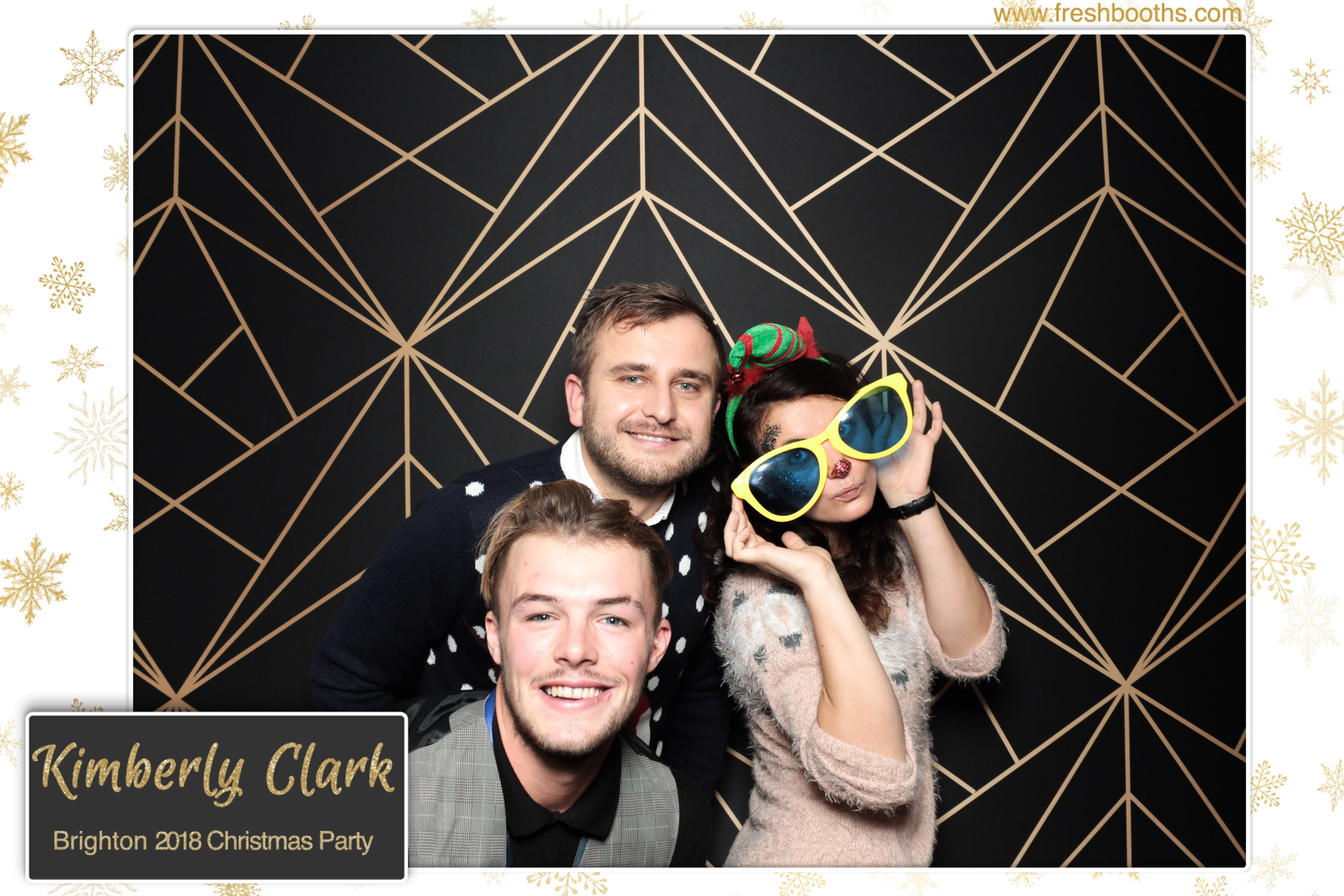 Kimberly Clark Brighton Christmas Party | View more photos from the event at gallery.freshbooths.com/u/FreshBooths/Kimberly-Clark-Brighton-Christmas-Party