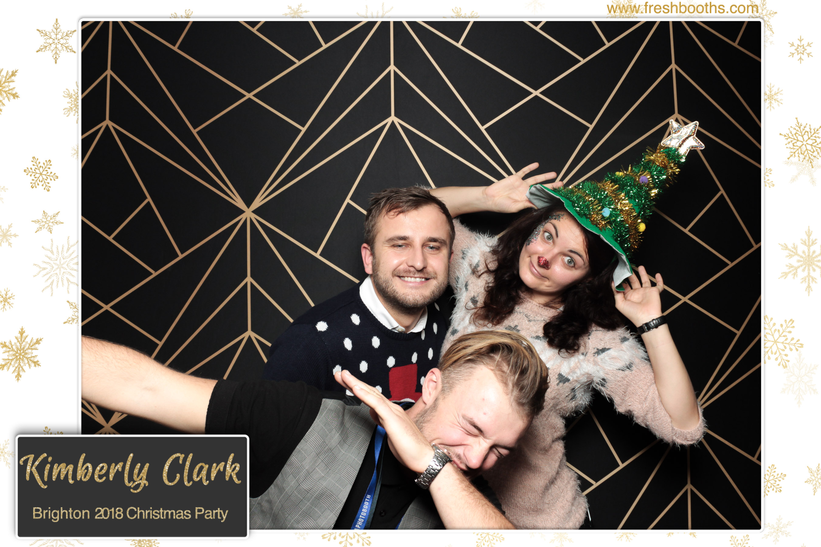 Kimberly Clark Brighton Christmas Party | View more photos from the event at gallery.freshbooths.com/u/FreshBooths/Kimberly-Clark-Brighton-Christmas-Party