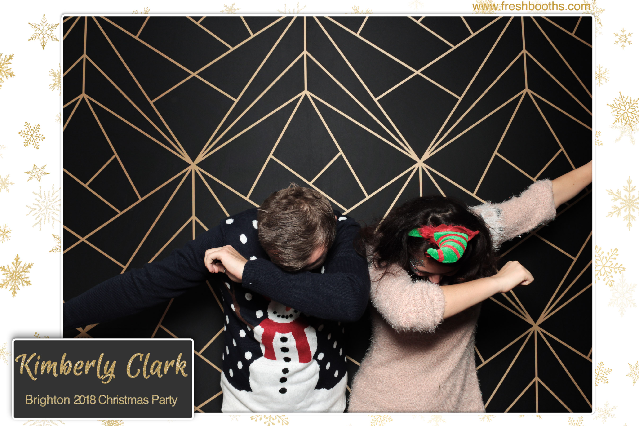 Kimberly Clark Brighton Christmas Party | View more photos from the event at gallery.freshbooths.com/u/FreshBooths/Kimberly-Clark-Brighton-Christmas-Party