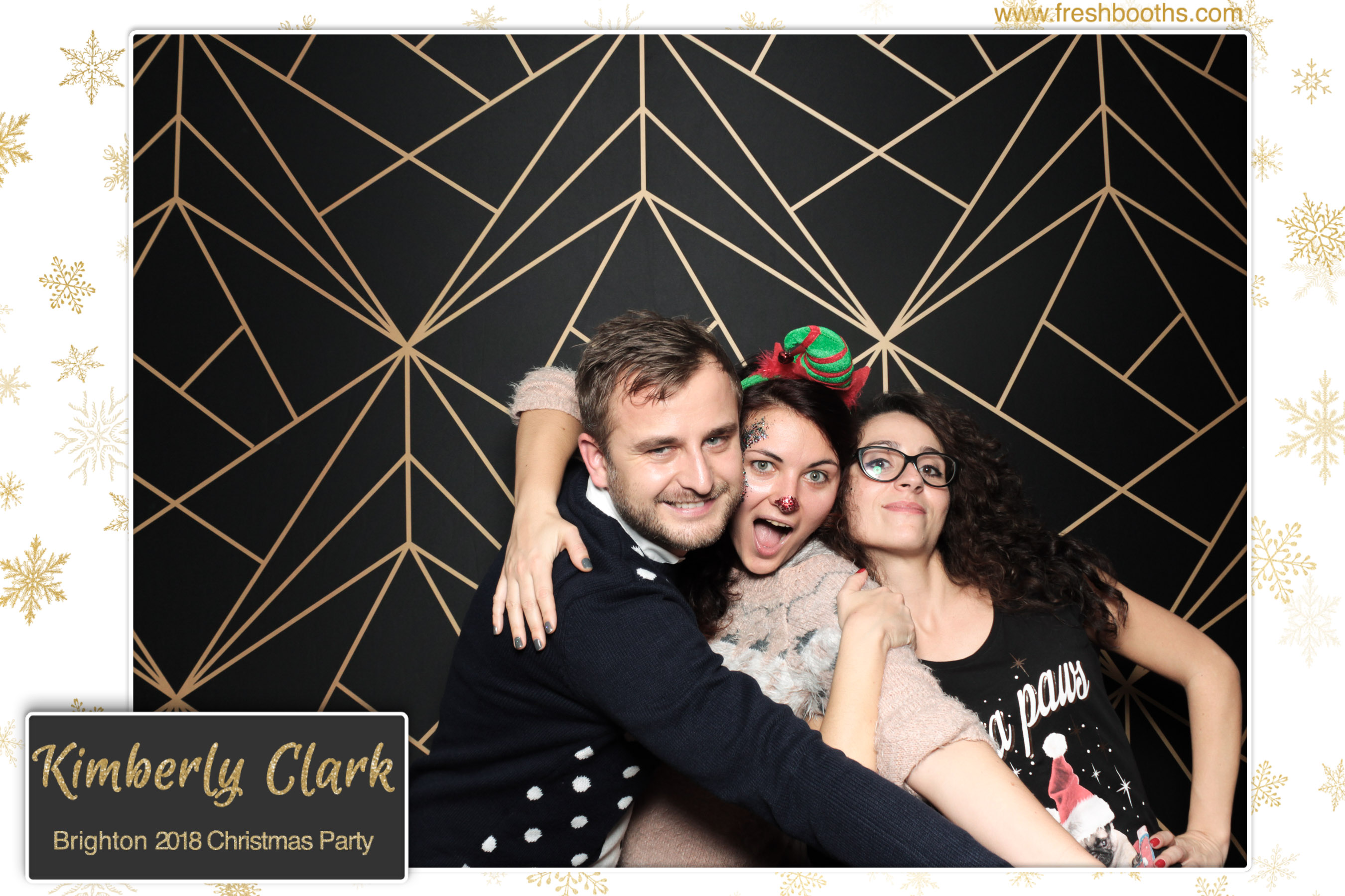 Kimberly Clark Brighton Christmas Party | View more photos from the event at gallery.freshbooths.com/u/FreshBooths/Kimberly-Clark-Brighton-Christmas-Party