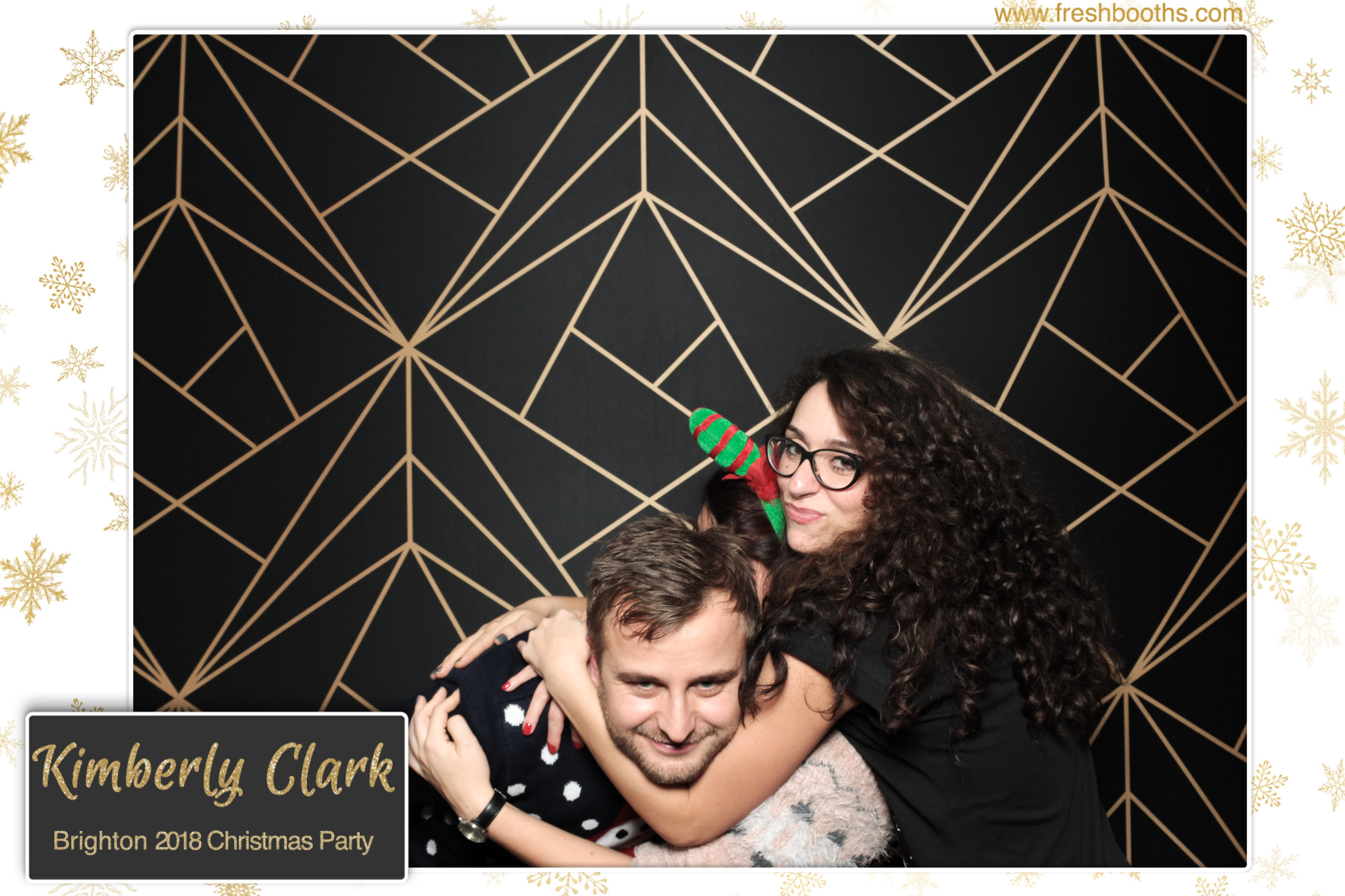 Kimberly Clark Brighton Christmas Party | View more photos from the event at gallery.freshbooths.com/u/FreshBooths/Kimberly-Clark-Brighton-Christmas-Party