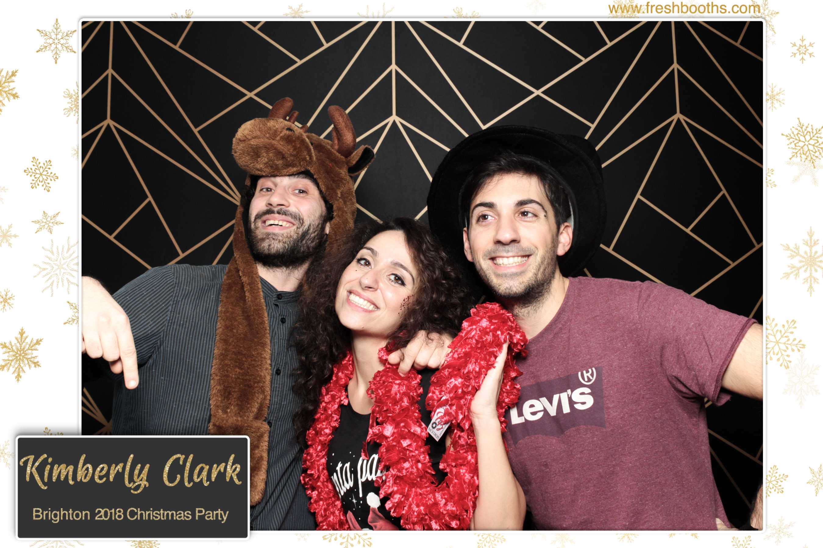 Kimberly Clark Brighton Christmas Party | View more photos from the event at gallery.freshbooths.com/u/FreshBooths/Kimberly-Clark-Brighton-Christmas-Party