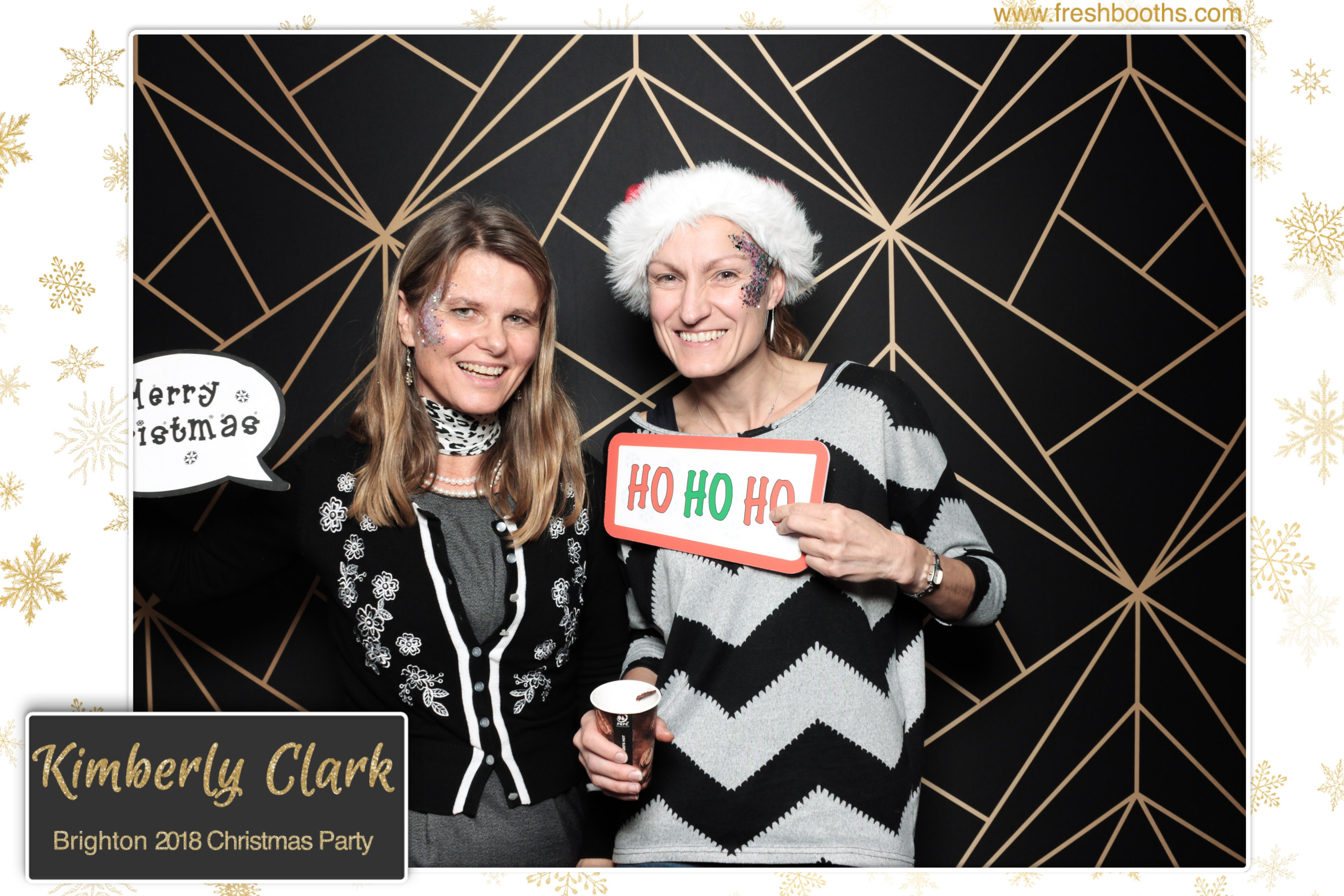 Kimberly Clark Brighton Christmas Party | View more photos from the event at gallery.freshbooths.com/u/FreshBooths/Kimberly-Clark-Brighton-Christmas-Party