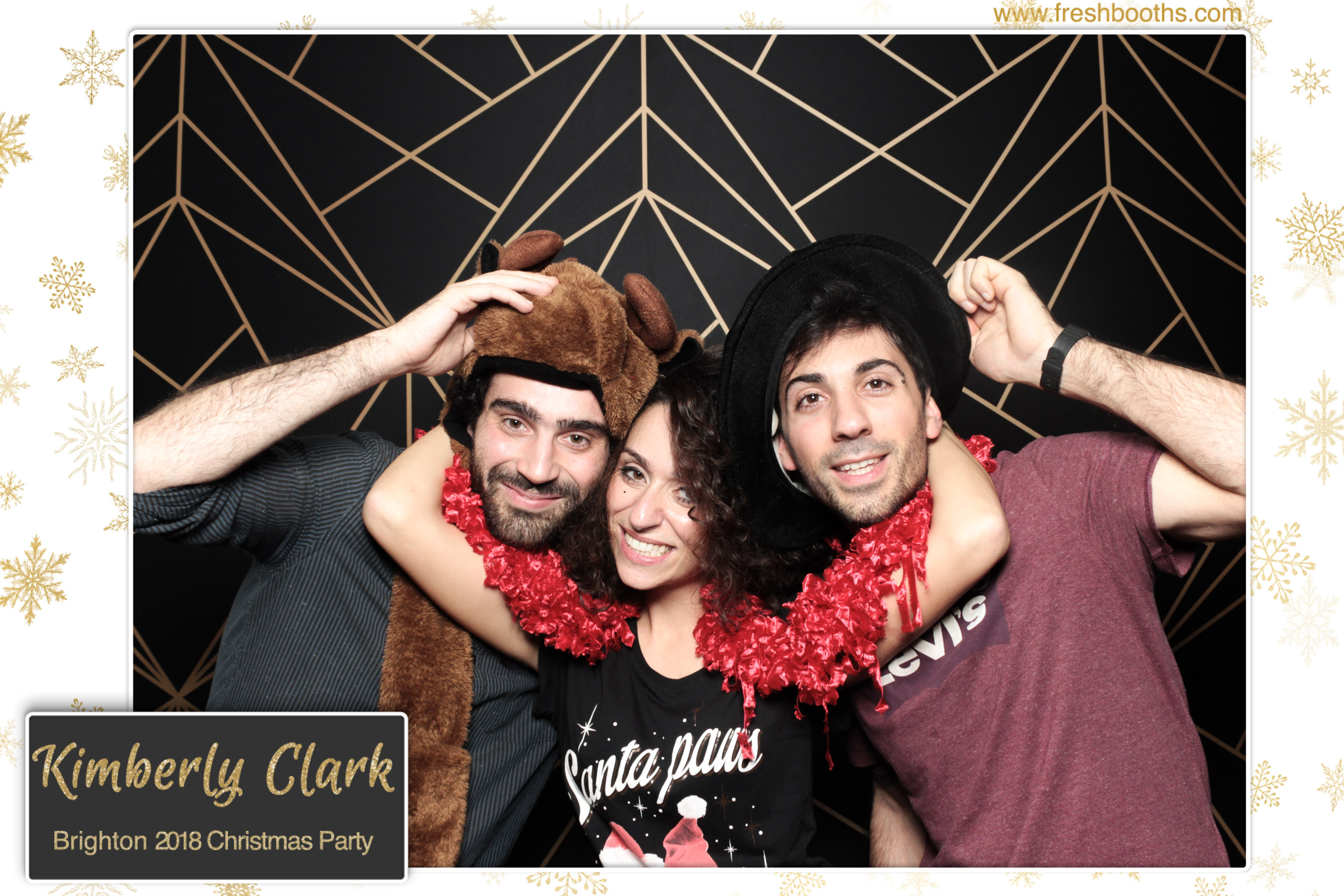 Kimberly Clark Brighton Christmas Party | View more photos from the event at gallery.freshbooths.com/u/FreshBooths/Kimberly-Clark-Brighton-Christmas-Party