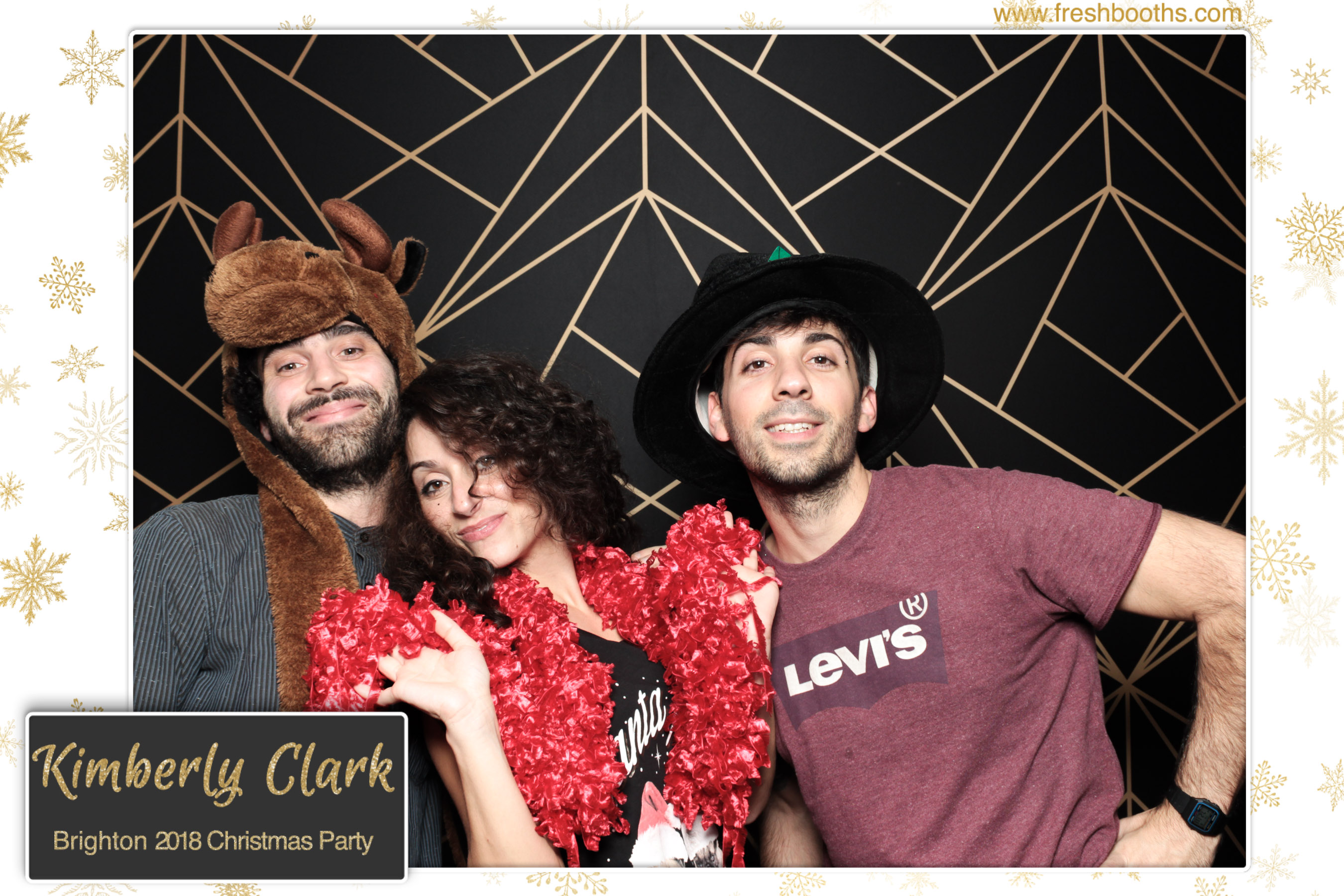Kimberly Clark Brighton Christmas Party | View more photos from the event at gallery.freshbooths.com/u/FreshBooths/Kimberly-Clark-Brighton-Christmas-Party