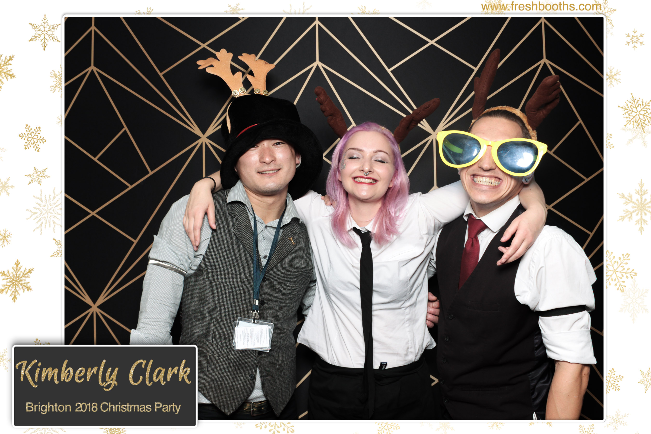 Kimberly Clark Brighton Christmas Party | View more photos from the event at gallery.freshbooths.com/u/FreshBooths/Kimberly-Clark-Brighton-Christmas-Party