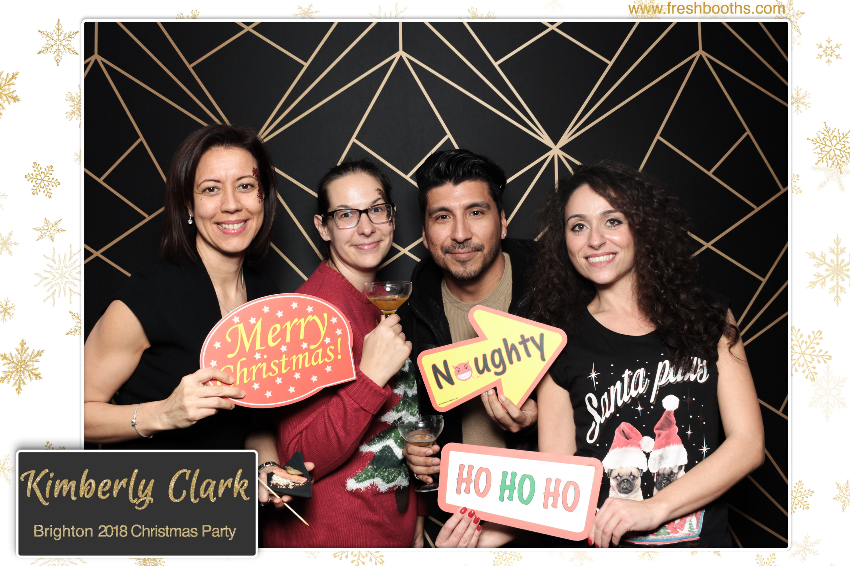 Kimberly Clark Brighton Christmas Party | View more photos from the event at gallery.freshbooths.com/u/FreshBooths/Kimberly-Clark-Brighton-Christmas-Party
