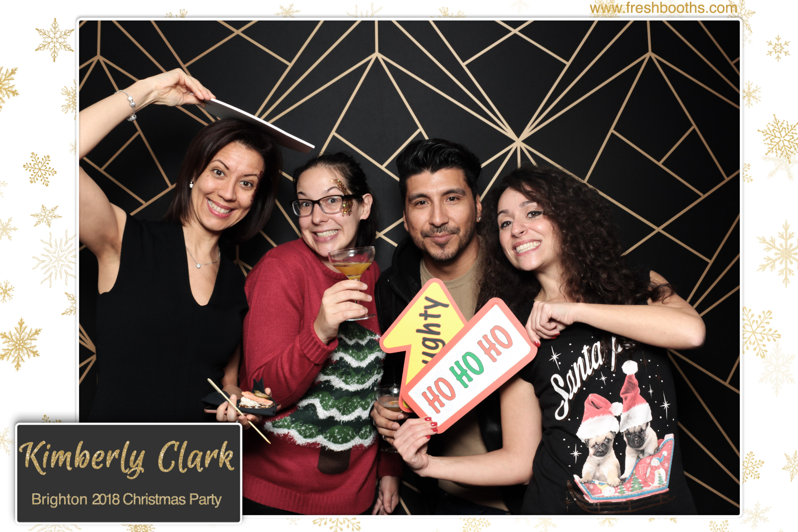 Kimberly Clark Brighton Christmas Party | View more photos from the event at gallery.freshbooths.com/u/FreshBooths/Kimberly-Clark-Brighton-Christmas-Party
