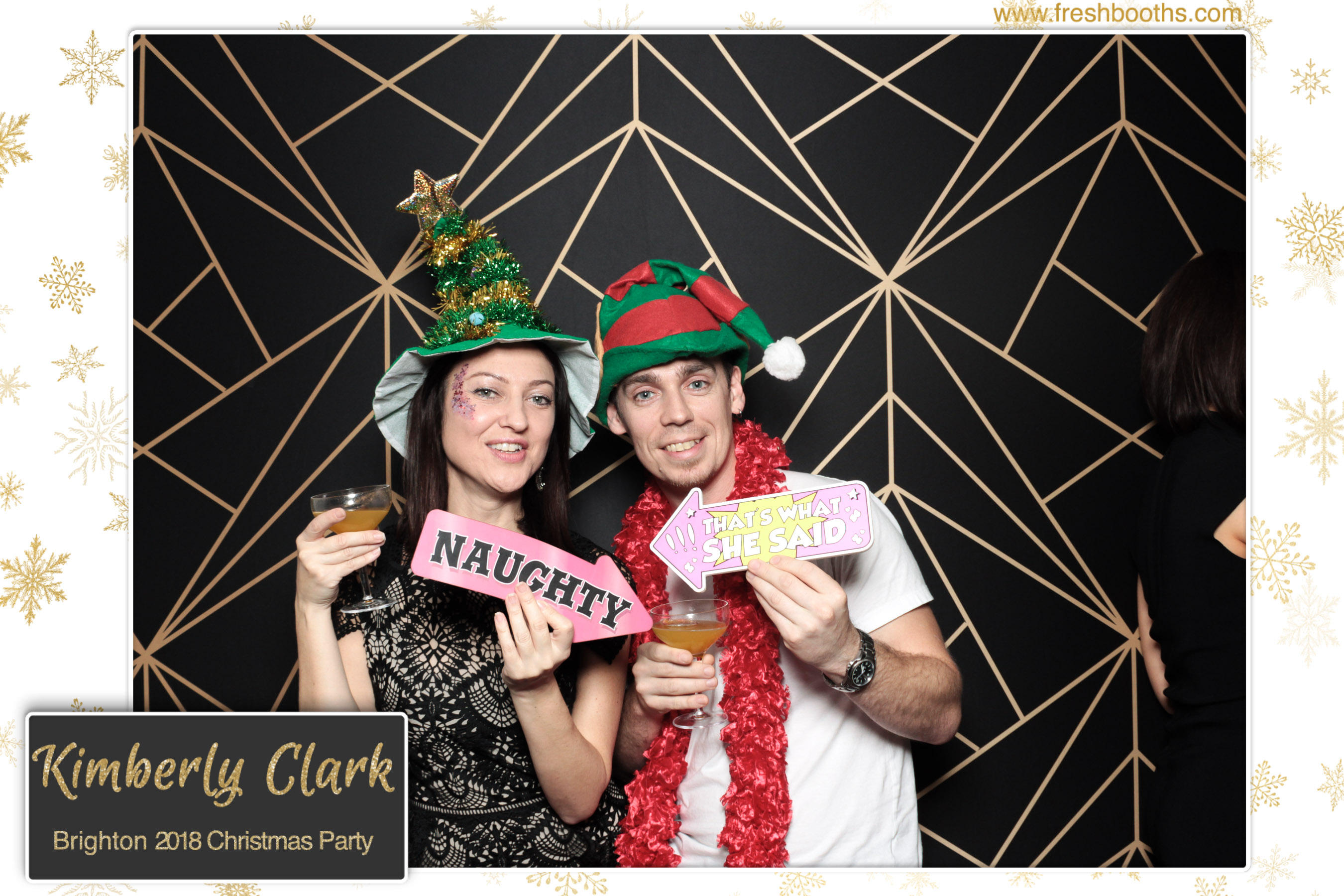 Kimberly Clark Brighton Christmas Party | View more photos from the event at gallery.freshbooths.com/u/FreshBooths/Kimberly-Clark-Brighton-Christmas-Party