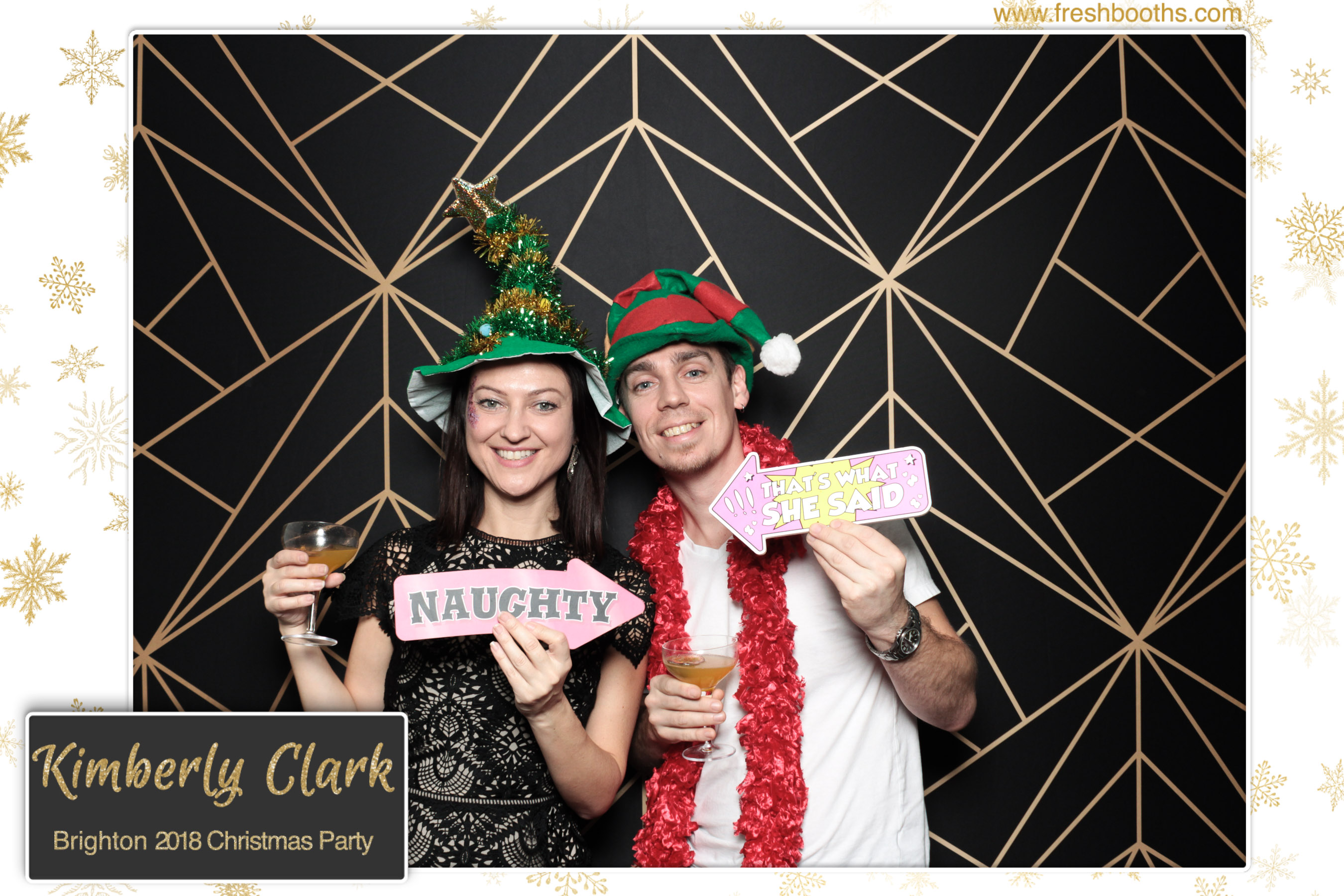 Kimberly Clark Brighton Christmas Party | View more photos from the event at gallery.freshbooths.com/u/FreshBooths/Kimberly-Clark-Brighton-Christmas-Party
