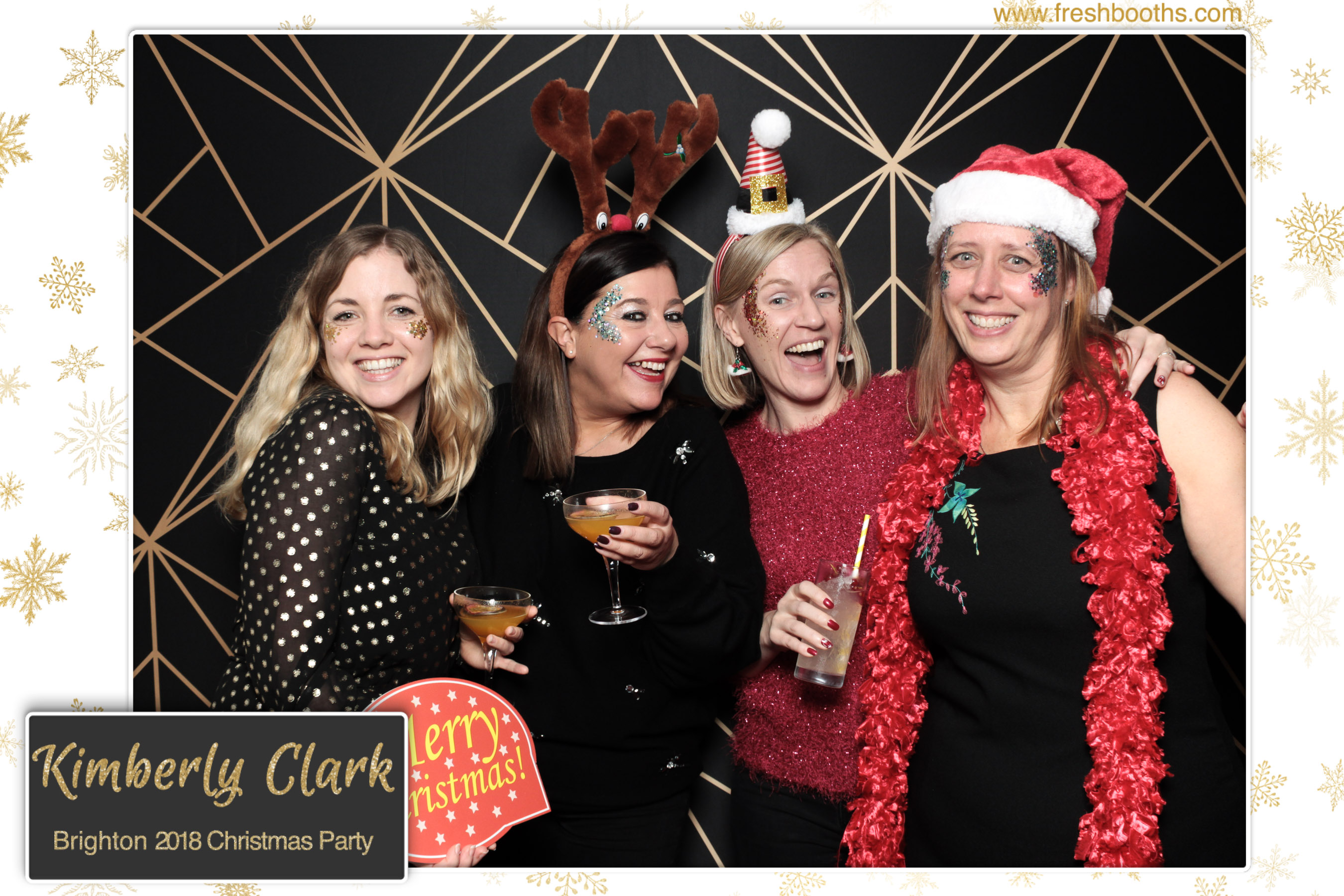 Kimberly Clark Brighton Christmas Party | View more photos from the event at gallery.freshbooths.com/u/FreshBooths/Kimberly-Clark-Brighton-Christmas-Party