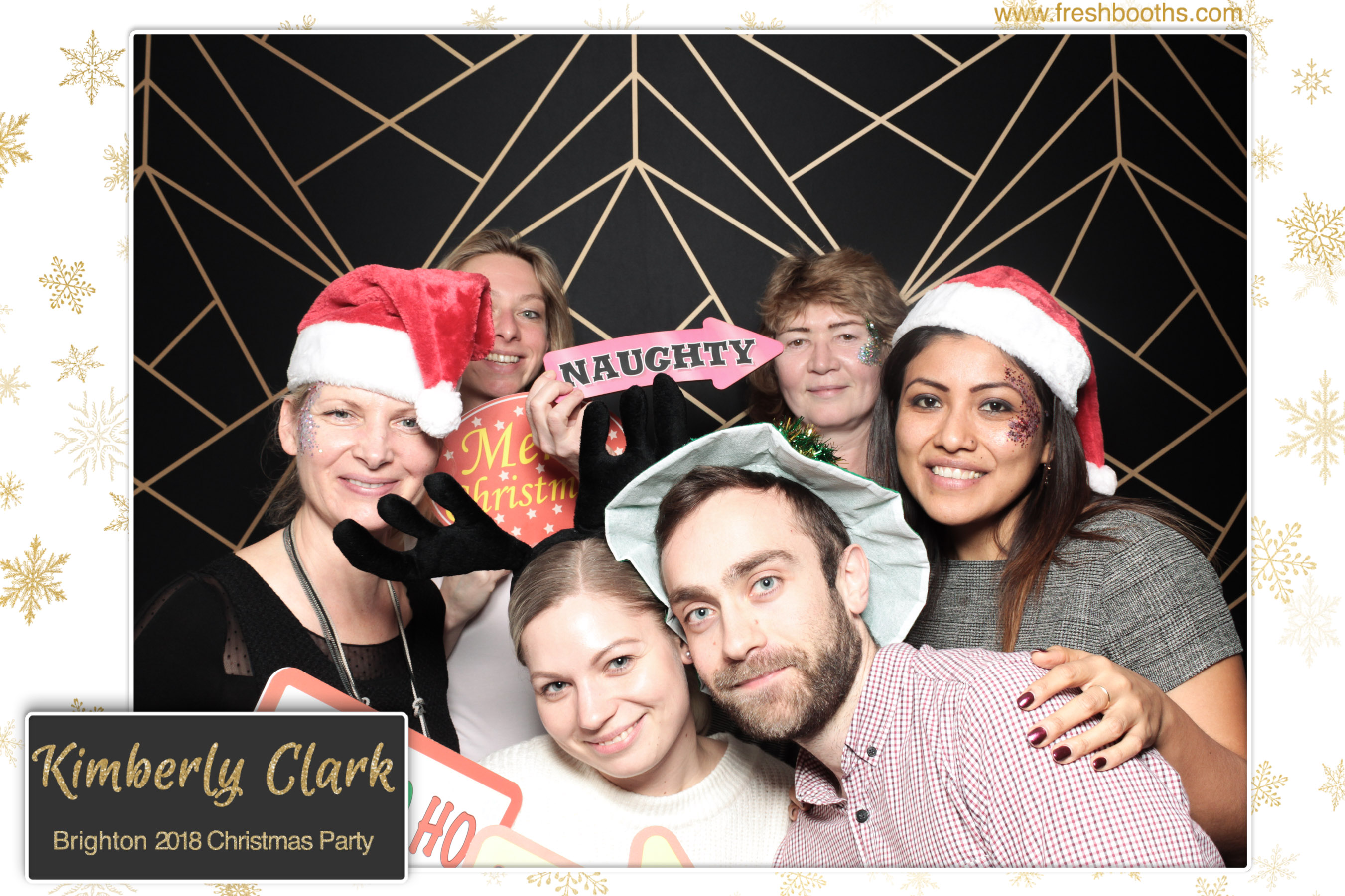 Kimberly Clark Brighton Christmas Party | View more photos from the event at gallery.freshbooths.com/u/FreshBooths/Kimberly-Clark-Brighton-Christmas-Party