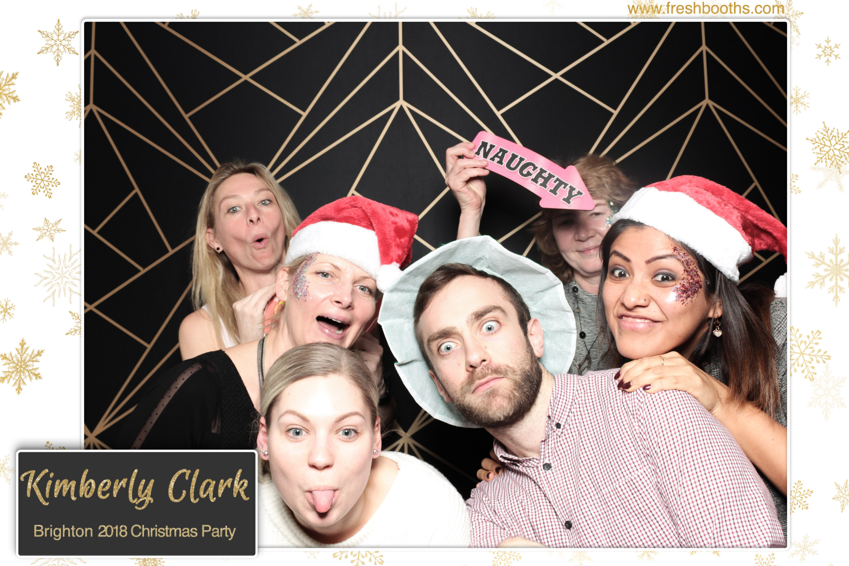 Kimberly Clark Brighton Christmas Party | View more photos from the event at gallery.freshbooths.com/u/FreshBooths/Kimberly-Clark-Brighton-Christmas-Party