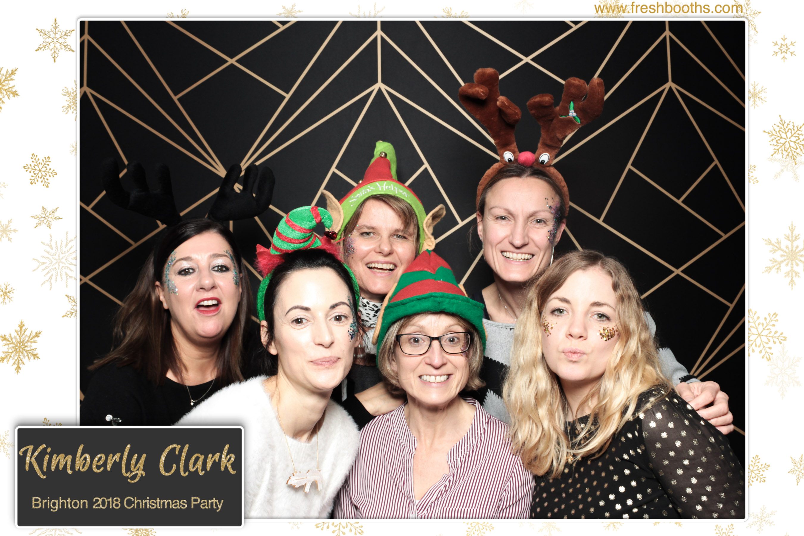 Kimberly Clark Brighton Christmas Party | View more photos from the event at gallery.freshbooths.com/u/FreshBooths/Kimberly-Clark-Brighton-Christmas-Party