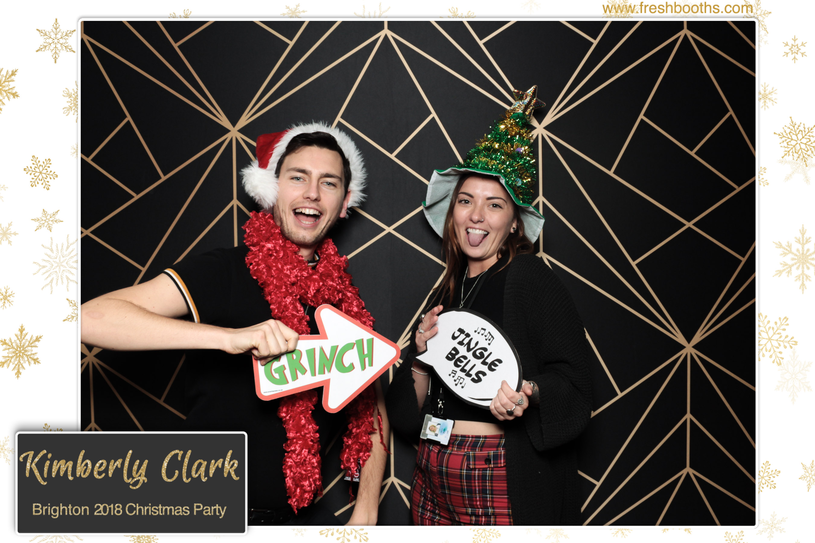 Kimberly Clark Brighton Christmas Party | View more photos from the event at gallery.freshbooths.com/u/FreshBooths/Kimberly-Clark-Brighton-Christmas-Party