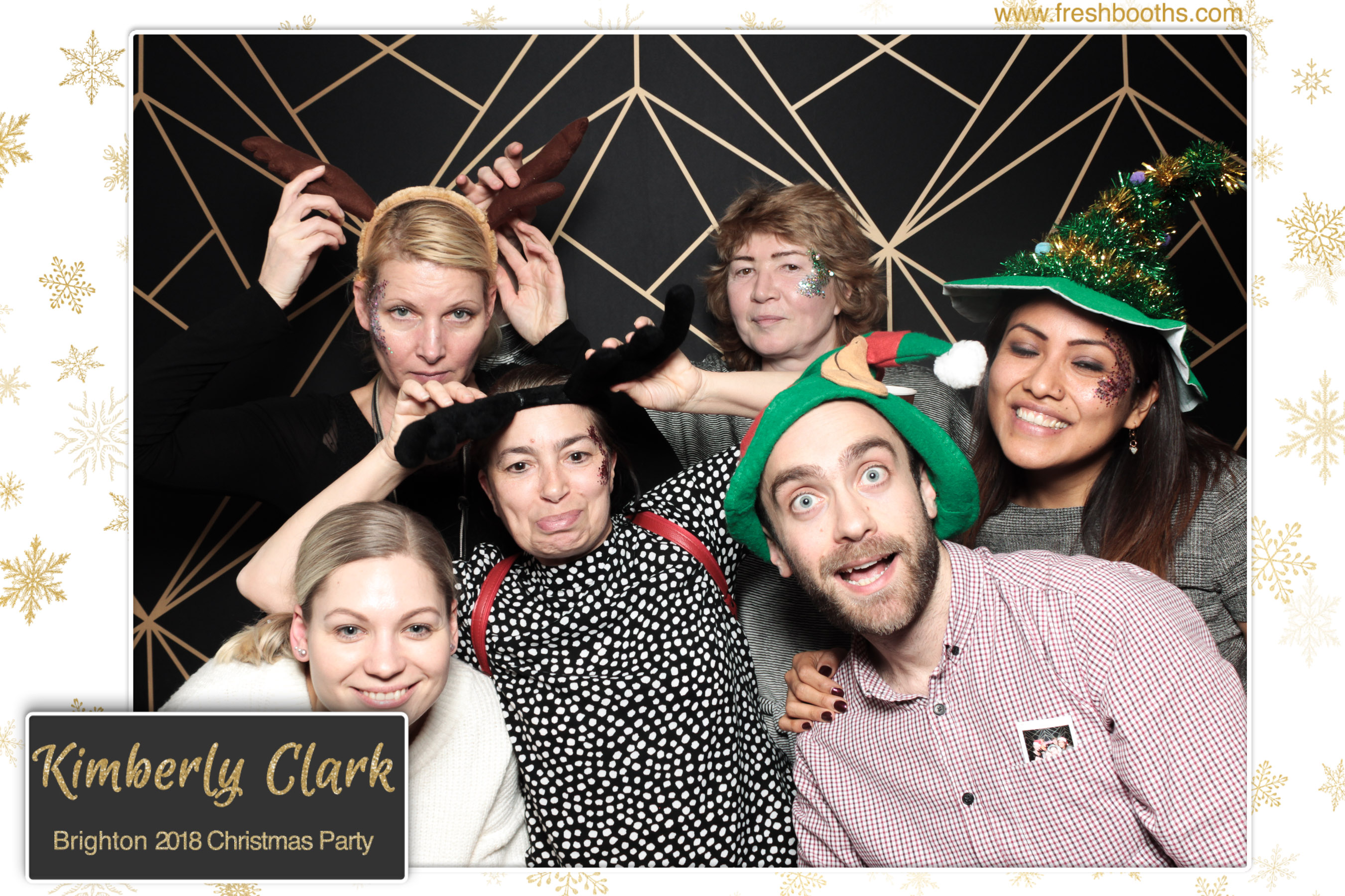 Kimberly Clark Brighton Christmas Party | View more photos from the event at gallery.freshbooths.com/u/FreshBooths/Kimberly-Clark-Brighton-Christmas-Party