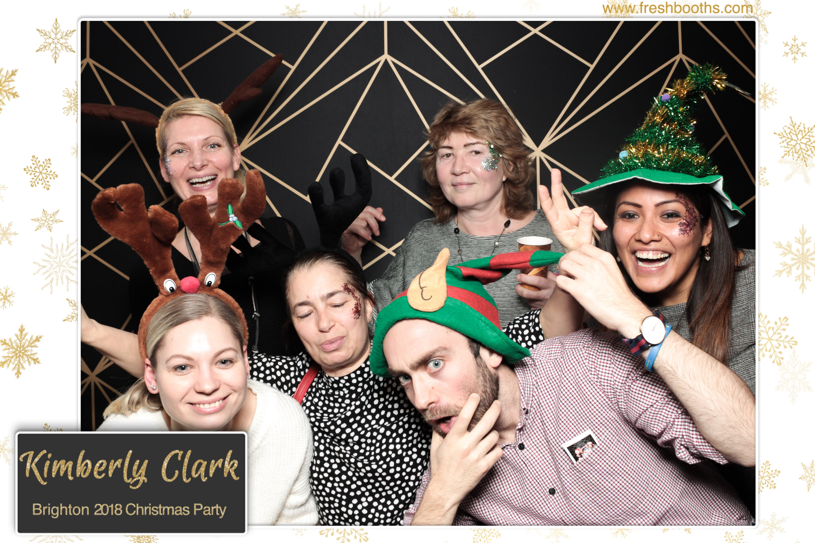 Kimberly Clark Brighton Christmas Party | View more photos from the event at gallery.freshbooths.com/u/FreshBooths/Kimberly-Clark-Brighton-Christmas-Party