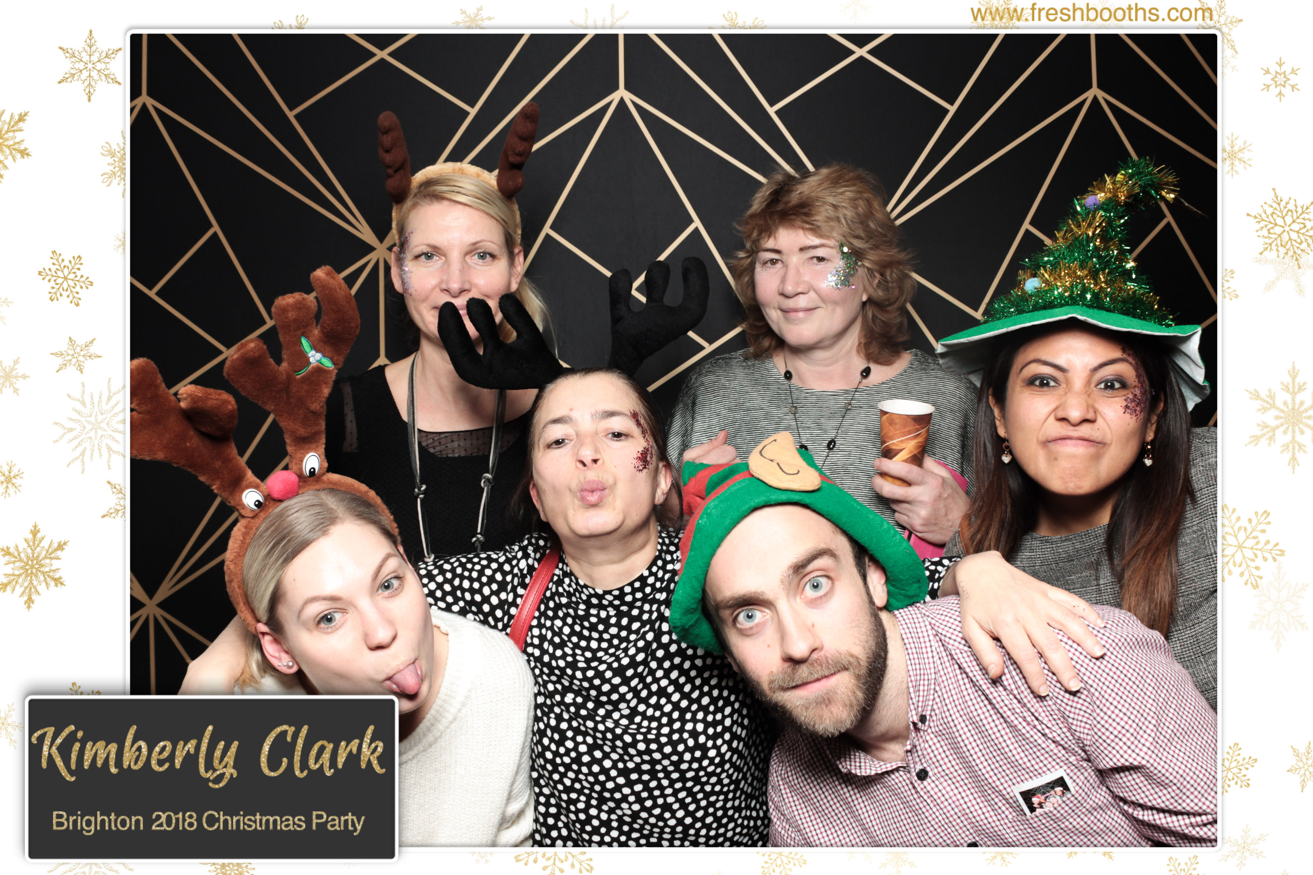 Kimberly Clark Brighton Christmas Party | View more photos from the event at gallery.freshbooths.com/u/FreshBooths/Kimberly-Clark-Brighton-Christmas-Party