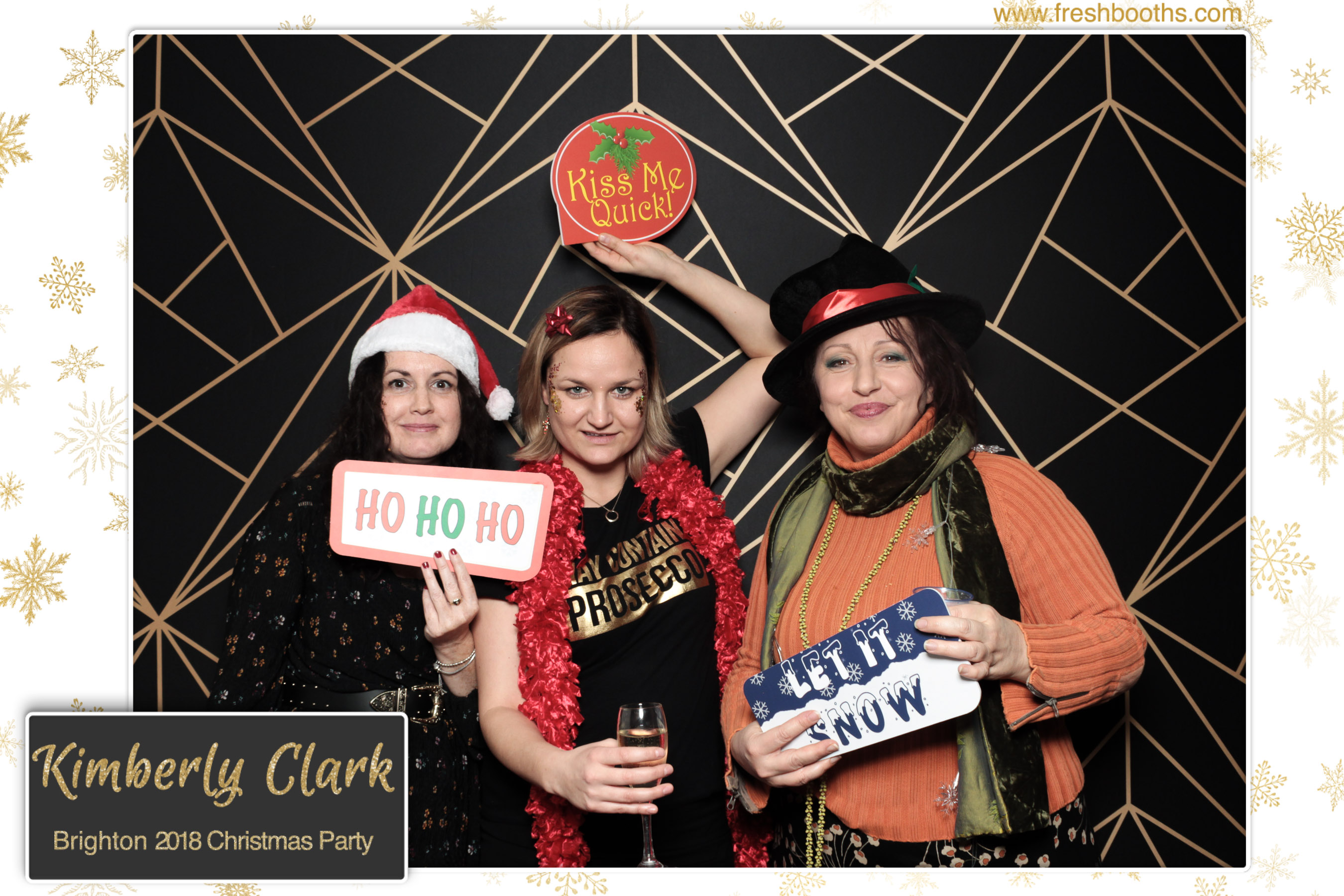 Kimberly Clark Brighton Christmas Party | View more photos from the event at gallery.freshbooths.com/u/FreshBooths/Kimberly-Clark-Brighton-Christmas-Party